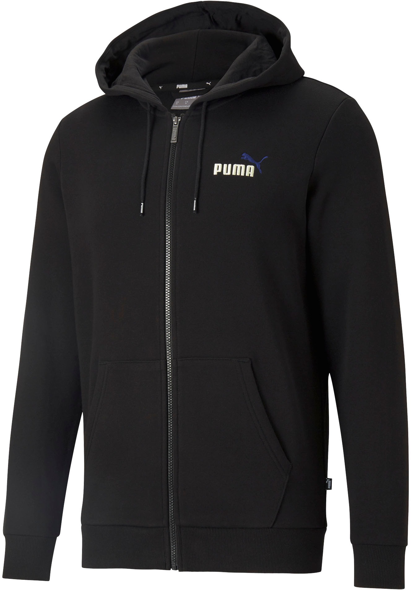PUMA Kapuzensweatjacke »ESS+ Embroidery FZ Hoodie FL«