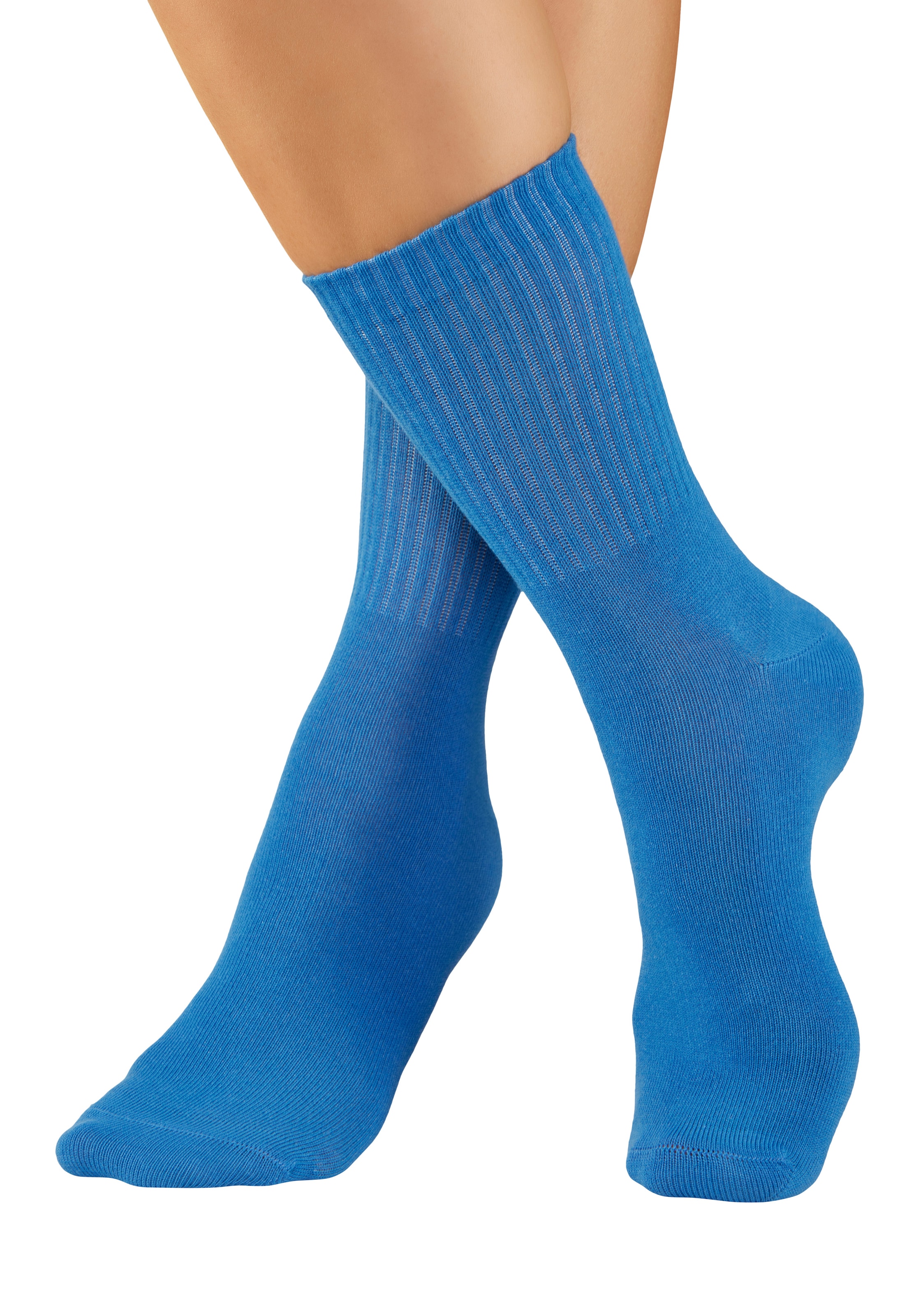 H.I.S Tennissocken »Sportsocken Damen, casual« Packung, 8 Paar tlg. ohne Frottee; ideal auch für den Alltag