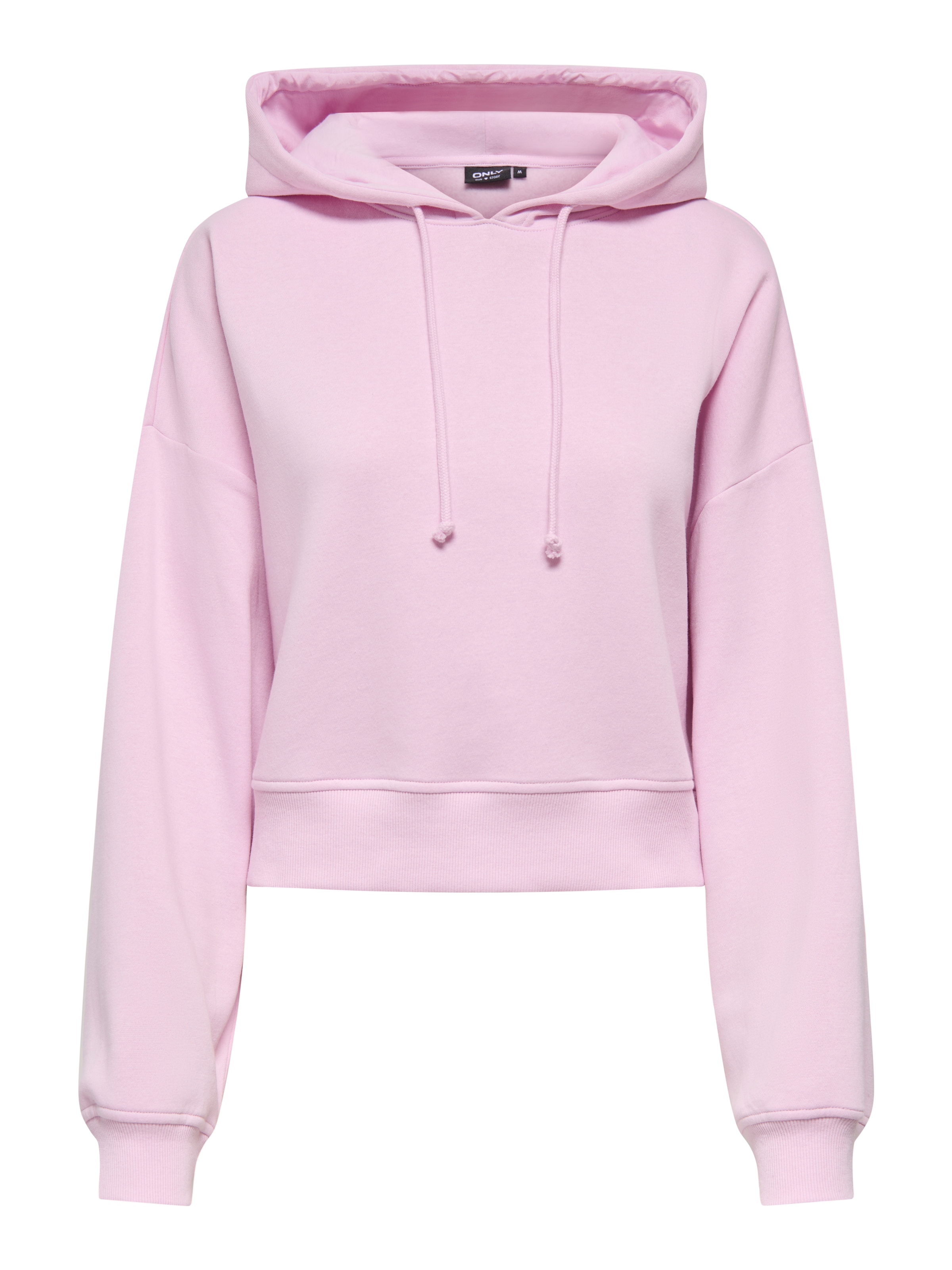 ONLY Kapuzensweatshirt »ONLSWEAT LIFE L/S HOODIE CROPPED SWT«, Baumwollmischung, loose fit
