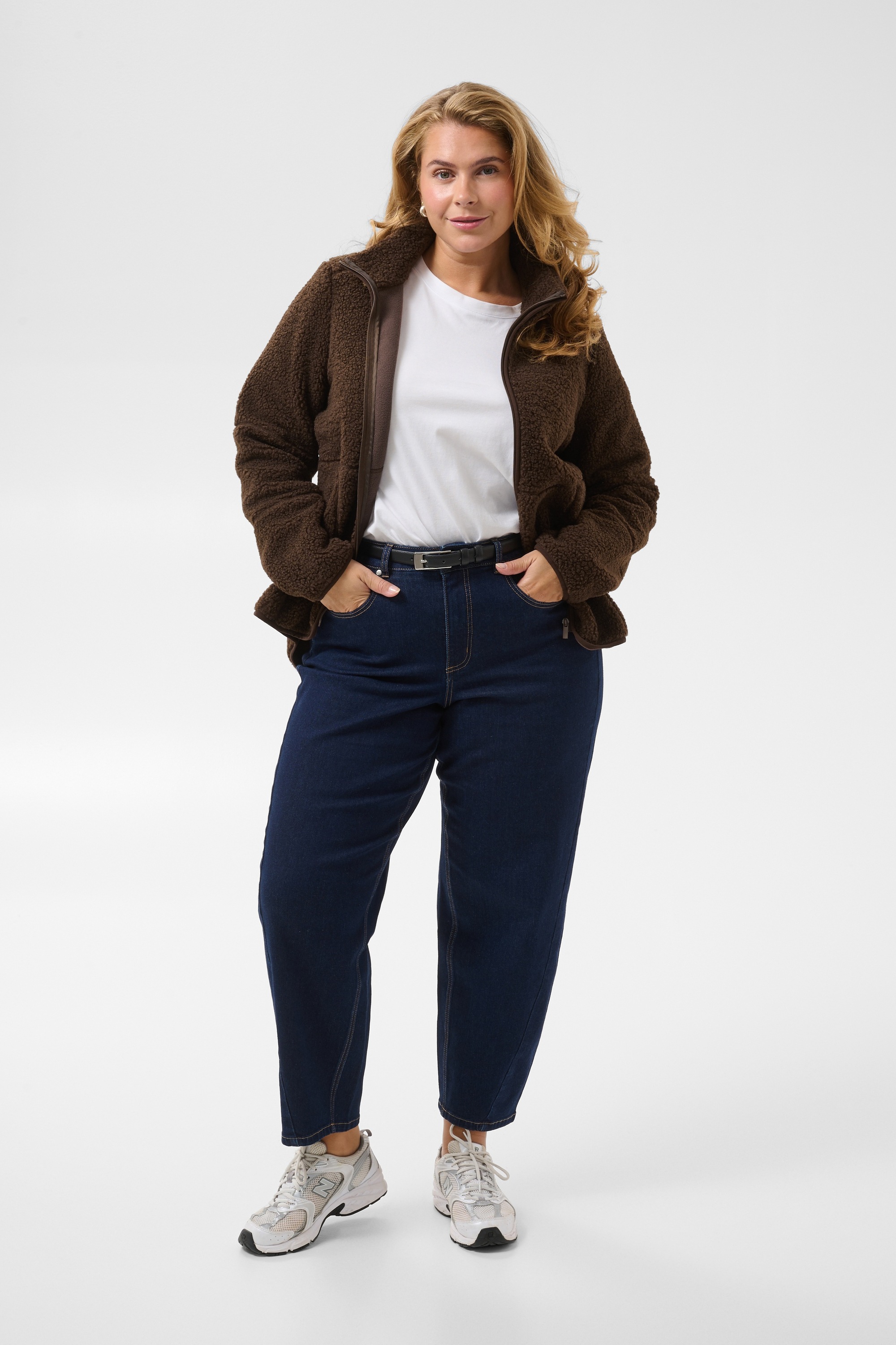 KAFFE Curve Wintermantel »KAFFE Curve Jacke KCcanilla«