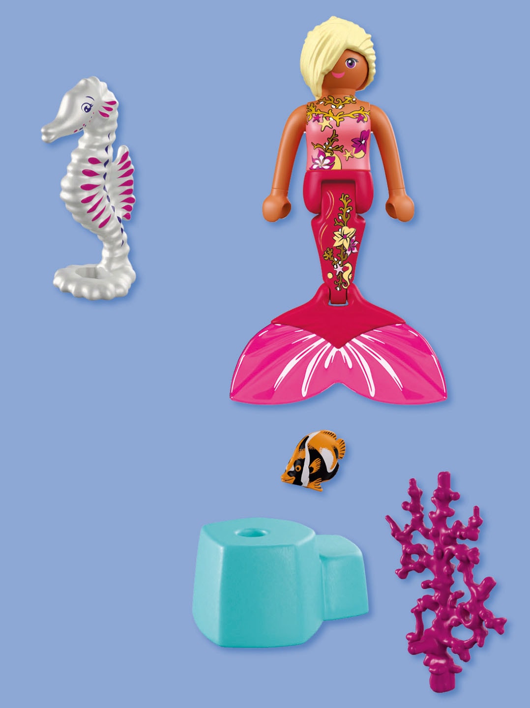Playmobil® Konstruktions-Spielset »Meerjungfrau mit Seepferdchen (72109), Fantasy & Magic«