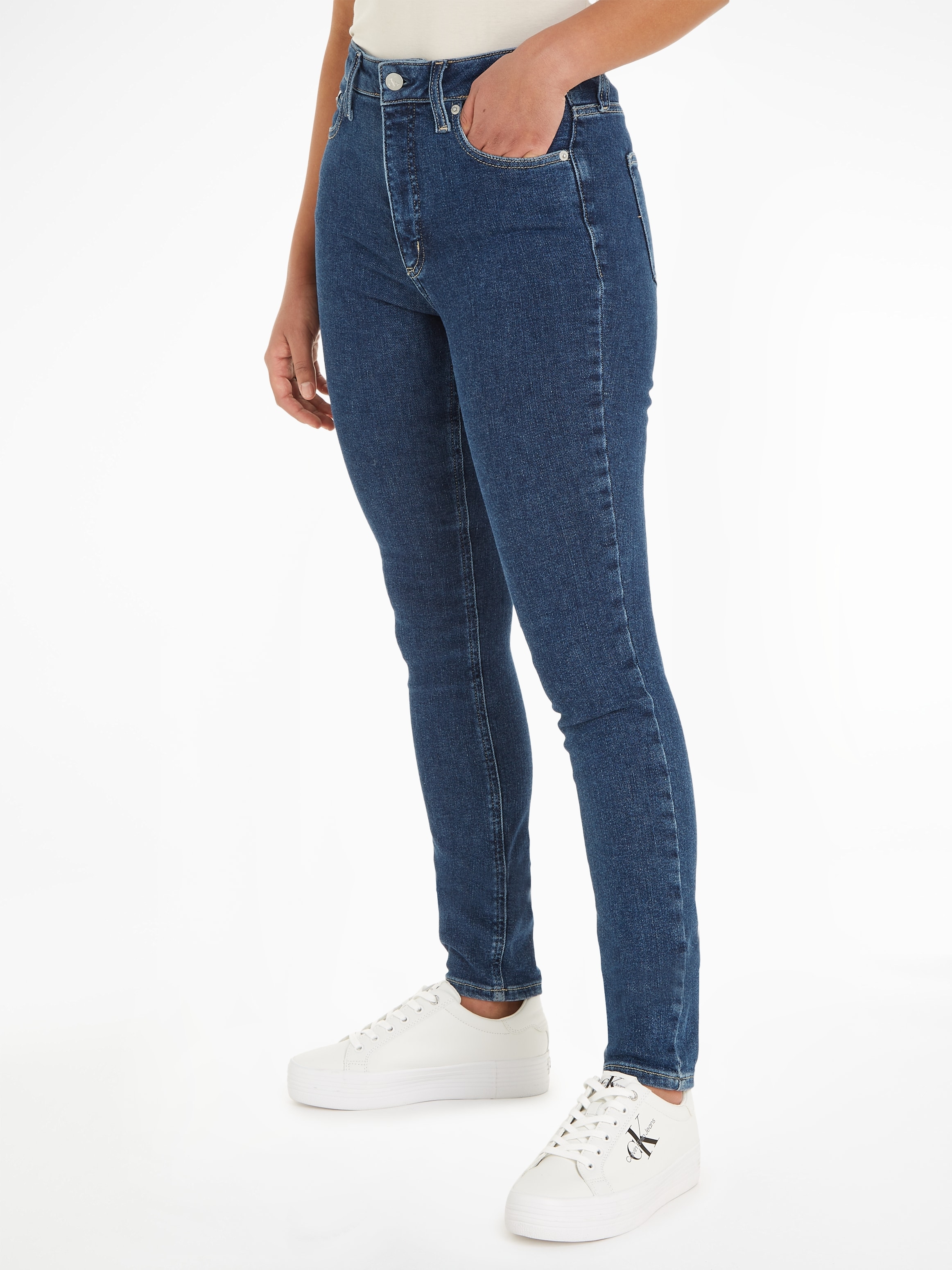 Calvin Klein Jeans Skinny-fit-Jeans kaufen bei SKINNY«, RISE OTTO im »HIGH 5-Pocket-Style