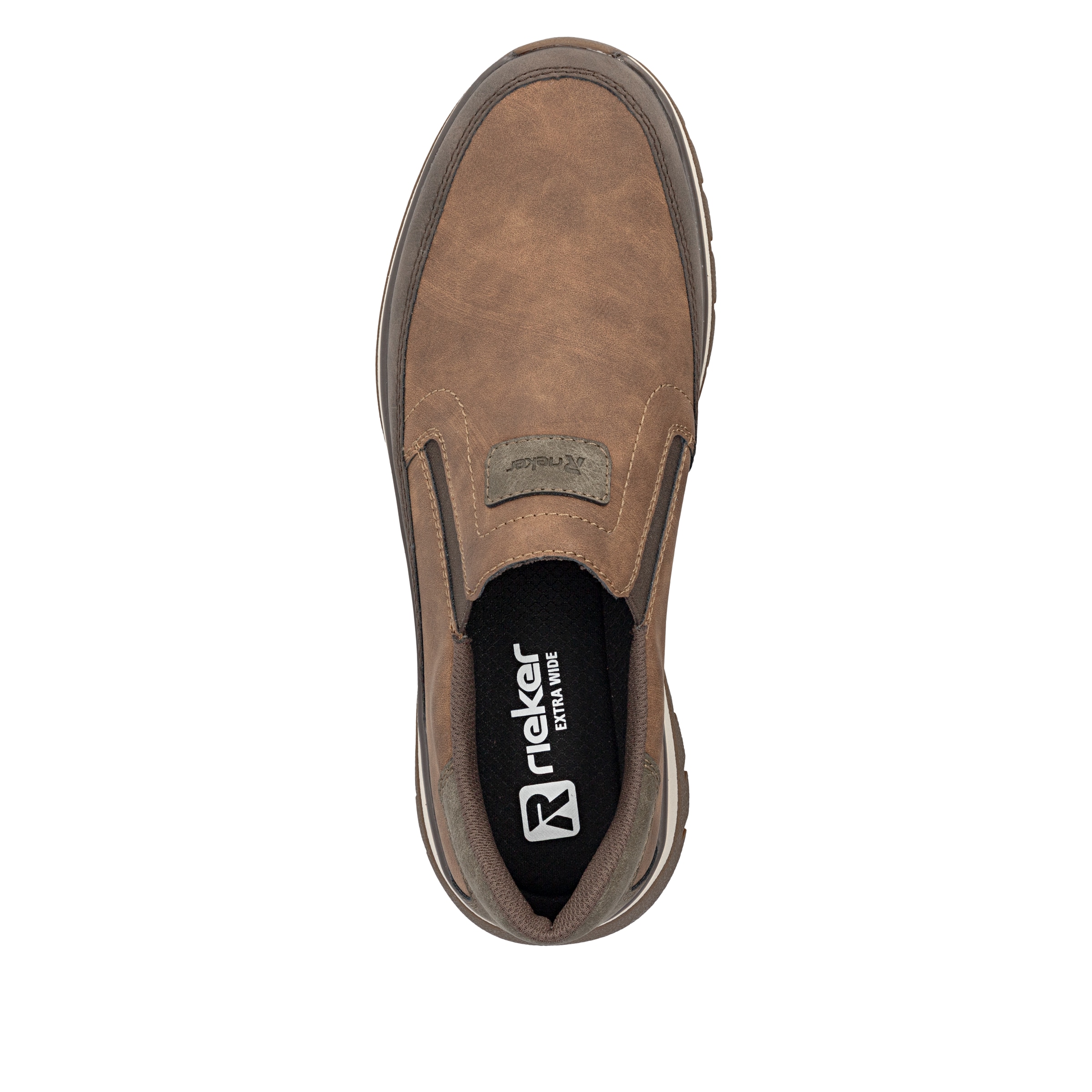 Rieker Slip-On Sneaker  Slipper, Schlupfschuh, Halbschuh mit weicher MemoSoft-Innensohle