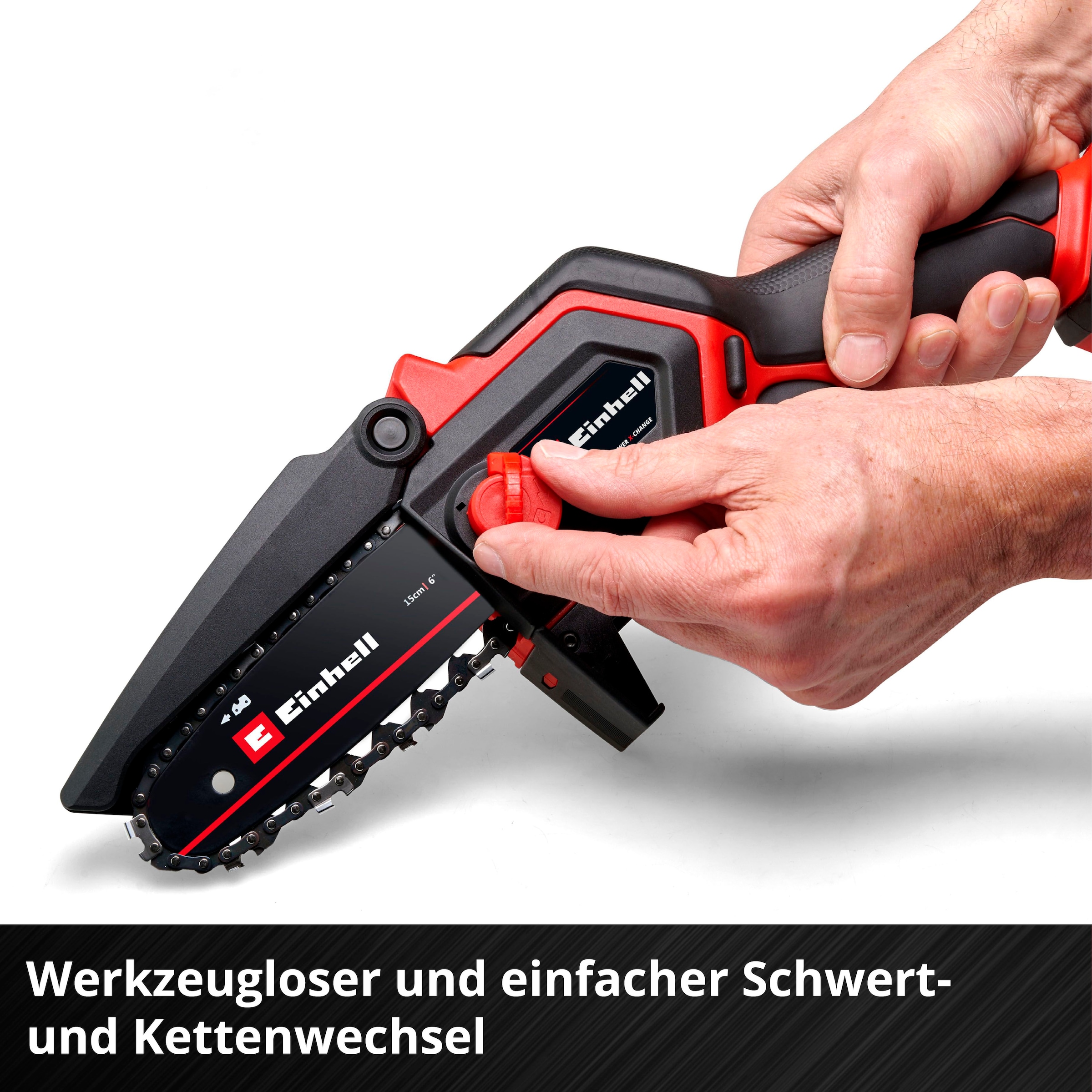 Einhell Akku-Kettensäge »Power X-Change GE-PS 18/15 Li BL-Solo« mit bürstenlosem Motor