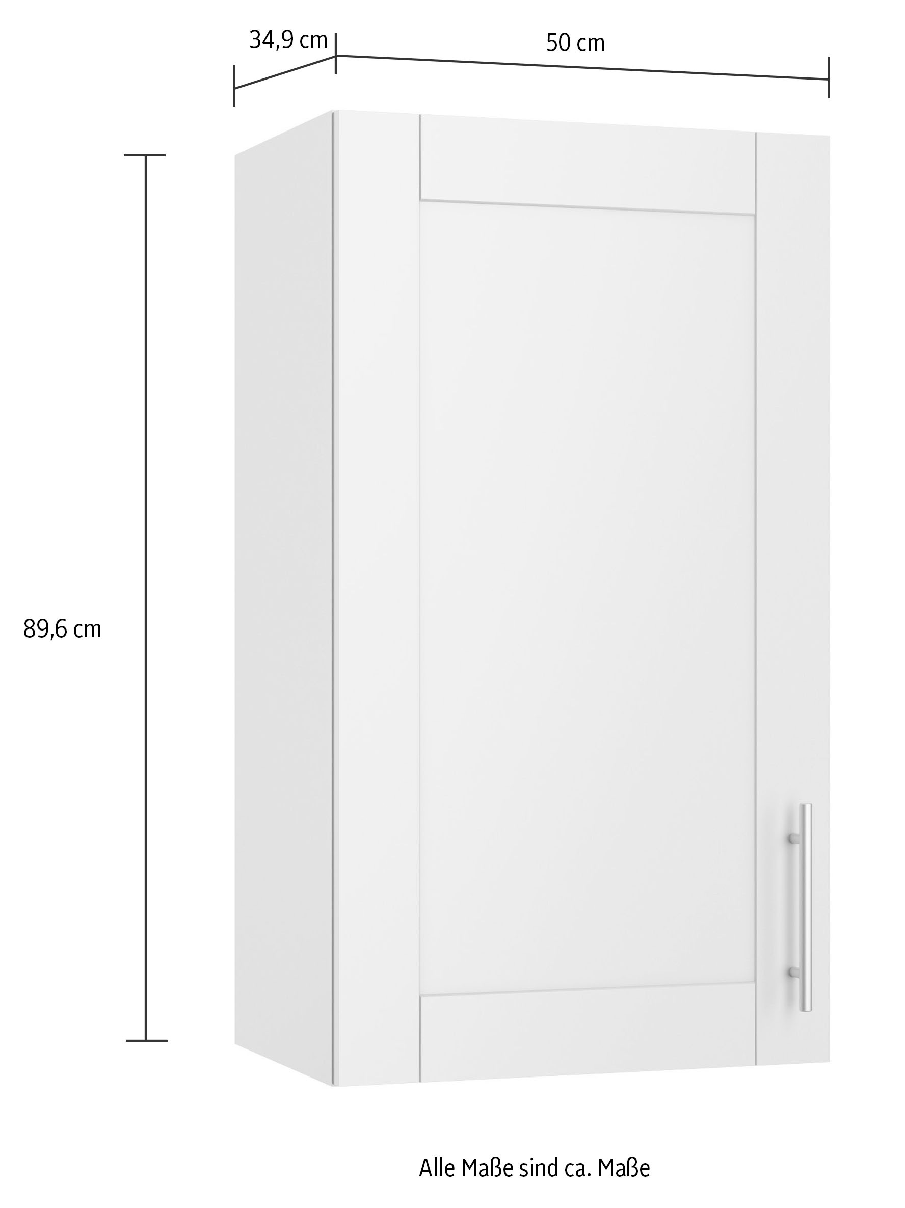 KOCHSTATION Hängeschrank »KS-Ahus«, Breite 50 cm