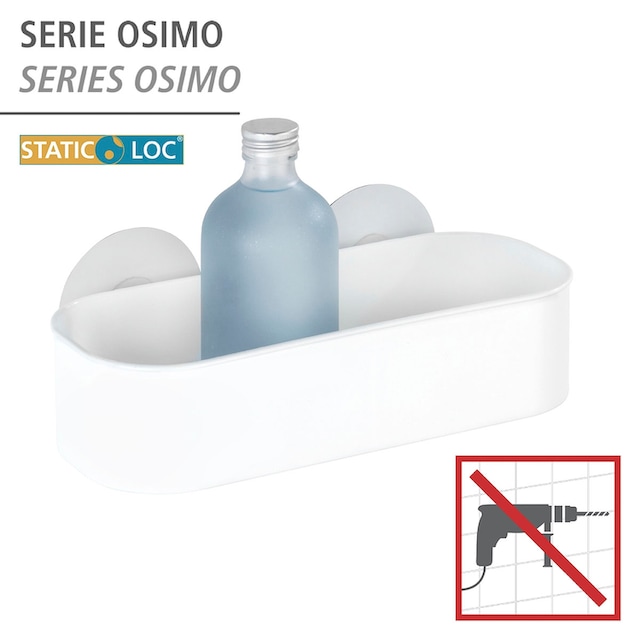 WENKO Duschablage »Osimo«, (2 St., 2er Set), 2er Set, Befestigen ohne bohren  bestellen bei OTTO