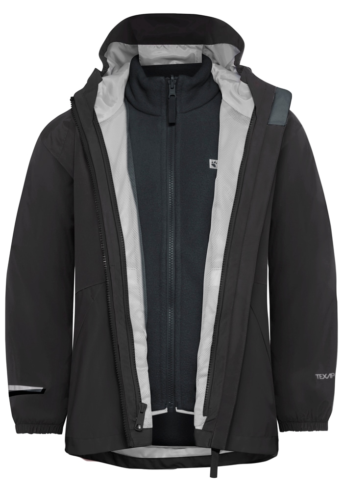 Jack Wolfskin 3-in-1-Funktionsjacke »ICELAND 3IN1 JACKET K« mit Kapuze