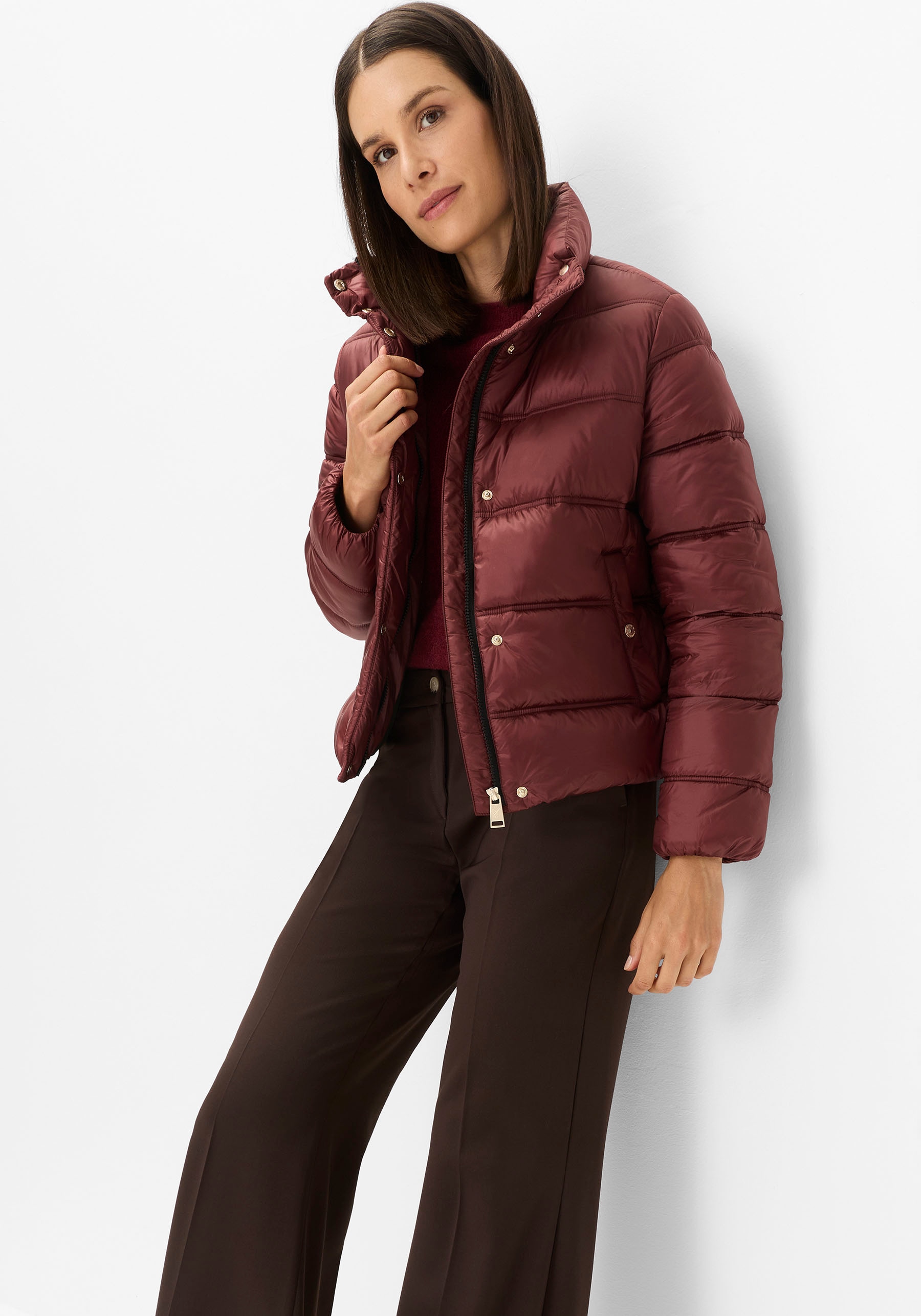 Fuchs Schmitt Steppjacke, ohne Kapuze, mit Eingrifftaschen an der Seite