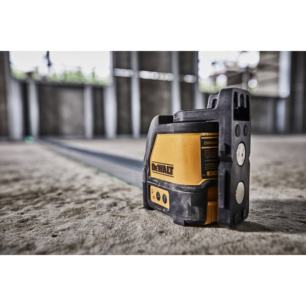 DeWalt Kreuzlinienlaser »DW088CG-XJ Kreuzlinien-Laser grün im Koffer, 2 Strahlen, Laserkl. 2«