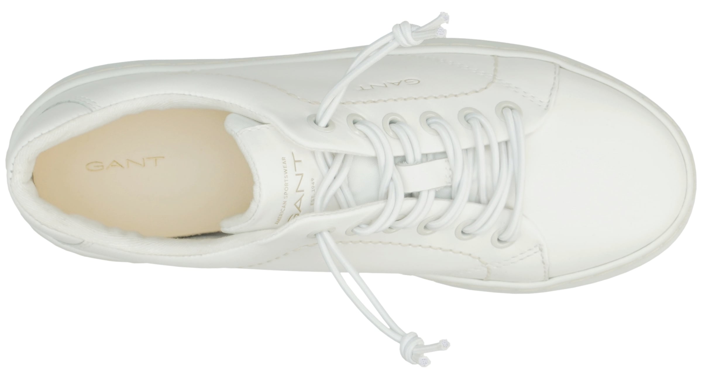 Gant Sneaker »LAWILL«, mit komfortable Lederinnensohle, Freizeitschuh, Halbschuh, Schnürschuh