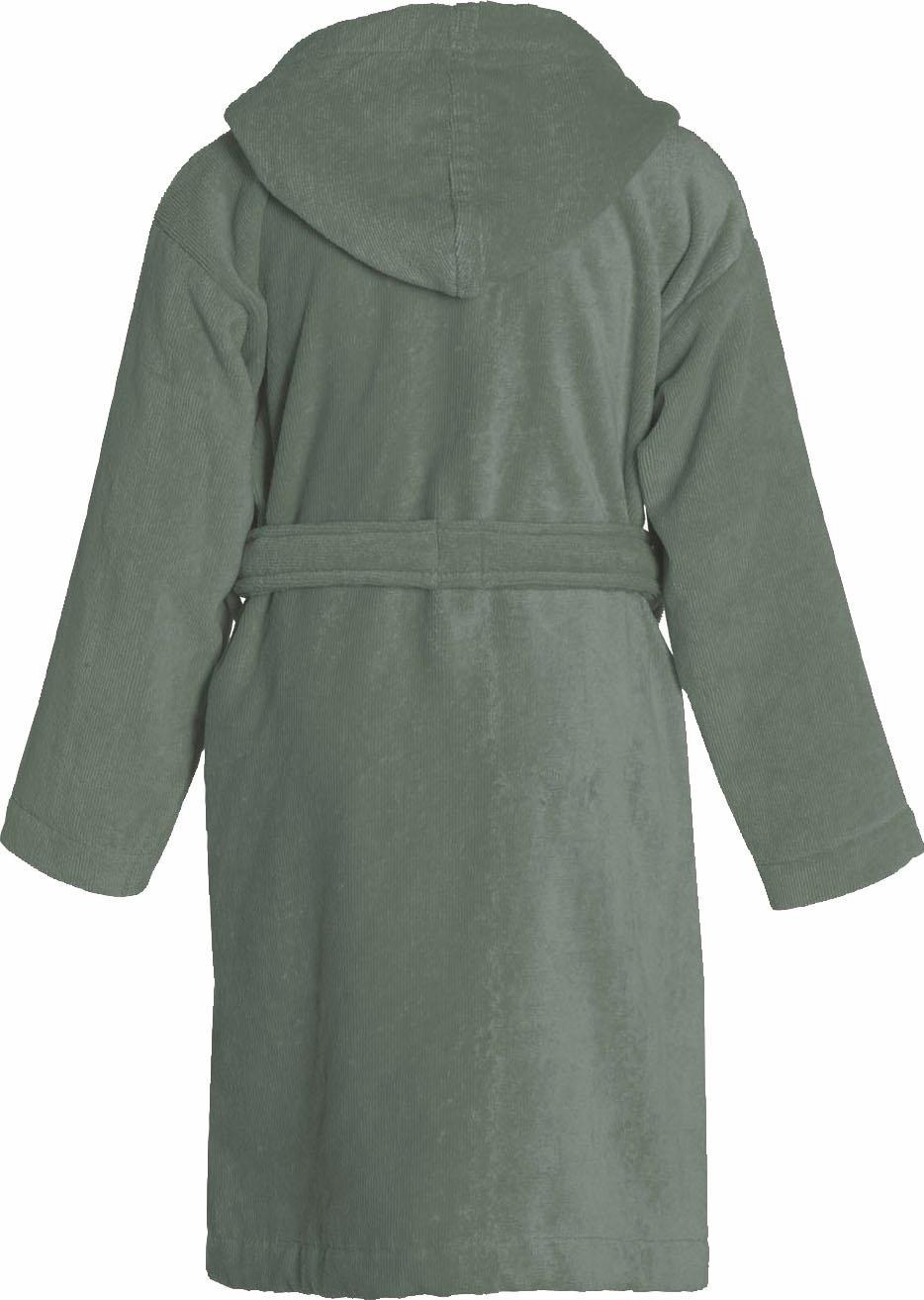 Seahorse Kinderbademantel »Seahorse Pure«, (1 St.), Langarm, aufgesetzte Taschen