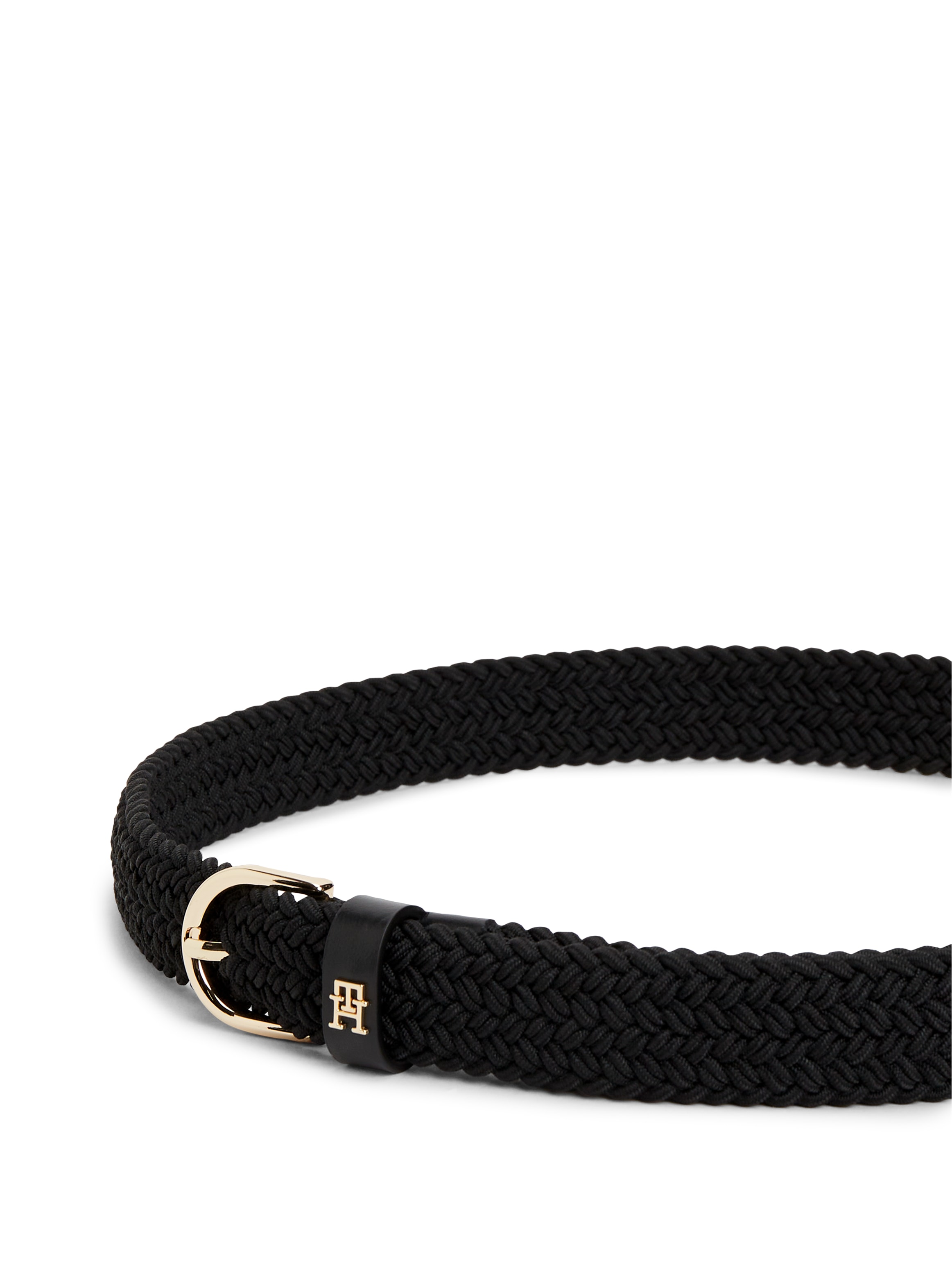 Tommy Hilfiger Stretchgürtel »ESSENTIAL EFFORTLESS 2.5 ELASTIC« geflochtener Stretch-Gürtel mit TH-Monogramm