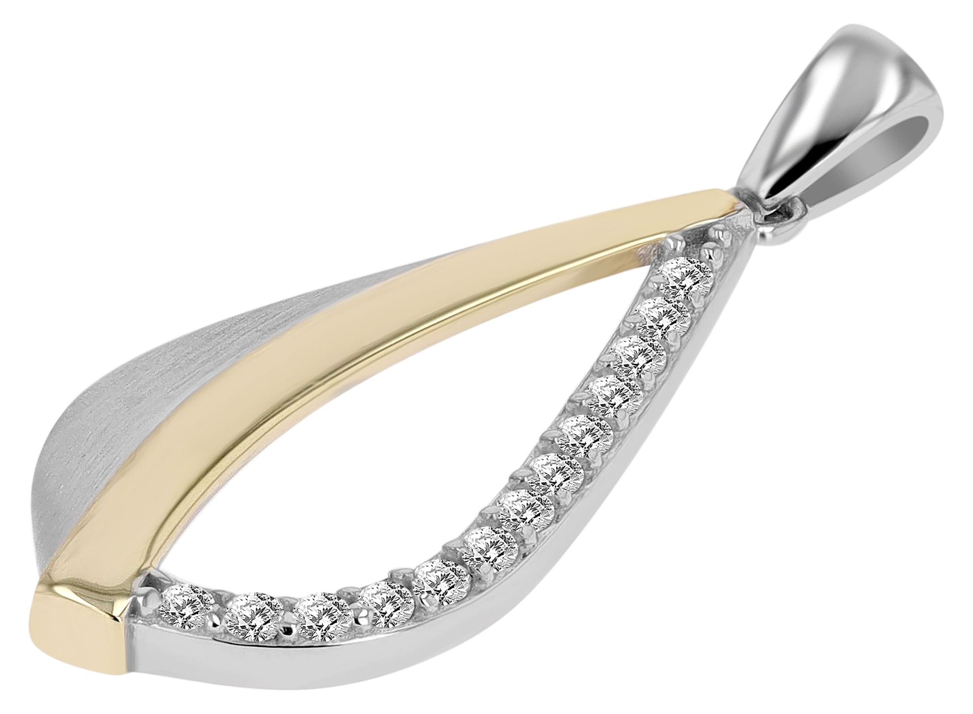 Adelia´s Kettenanhänger »Damen Anhänger aus 925 Silber mit Zirkonia«