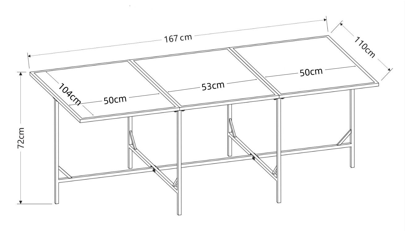 VCM Gartentisch »Rattan Gartentisch Balkontisch Raloso 170x110« 1 Stk. tlg.