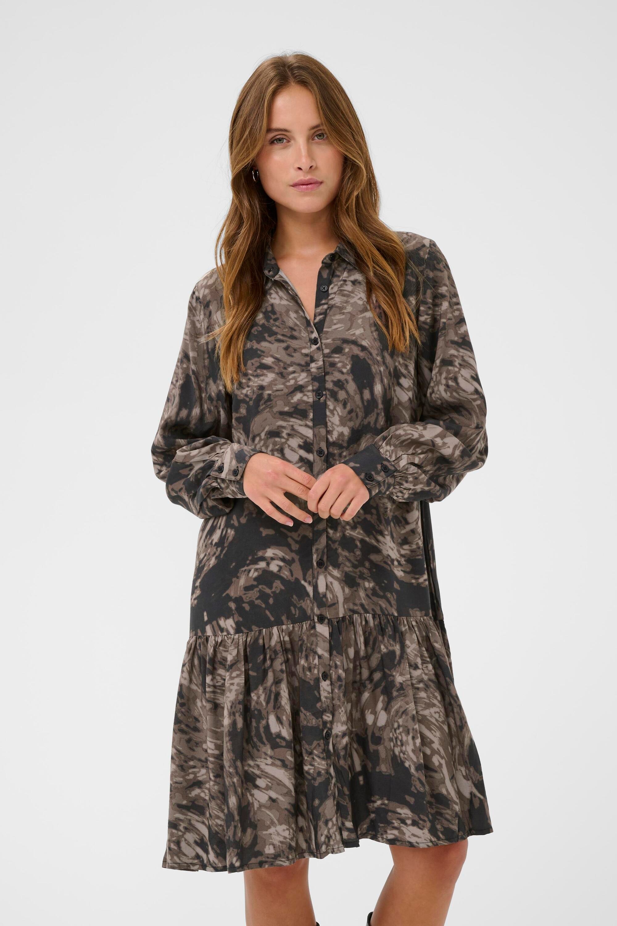 KAFFE Midikleid »Kleid KAjamie«