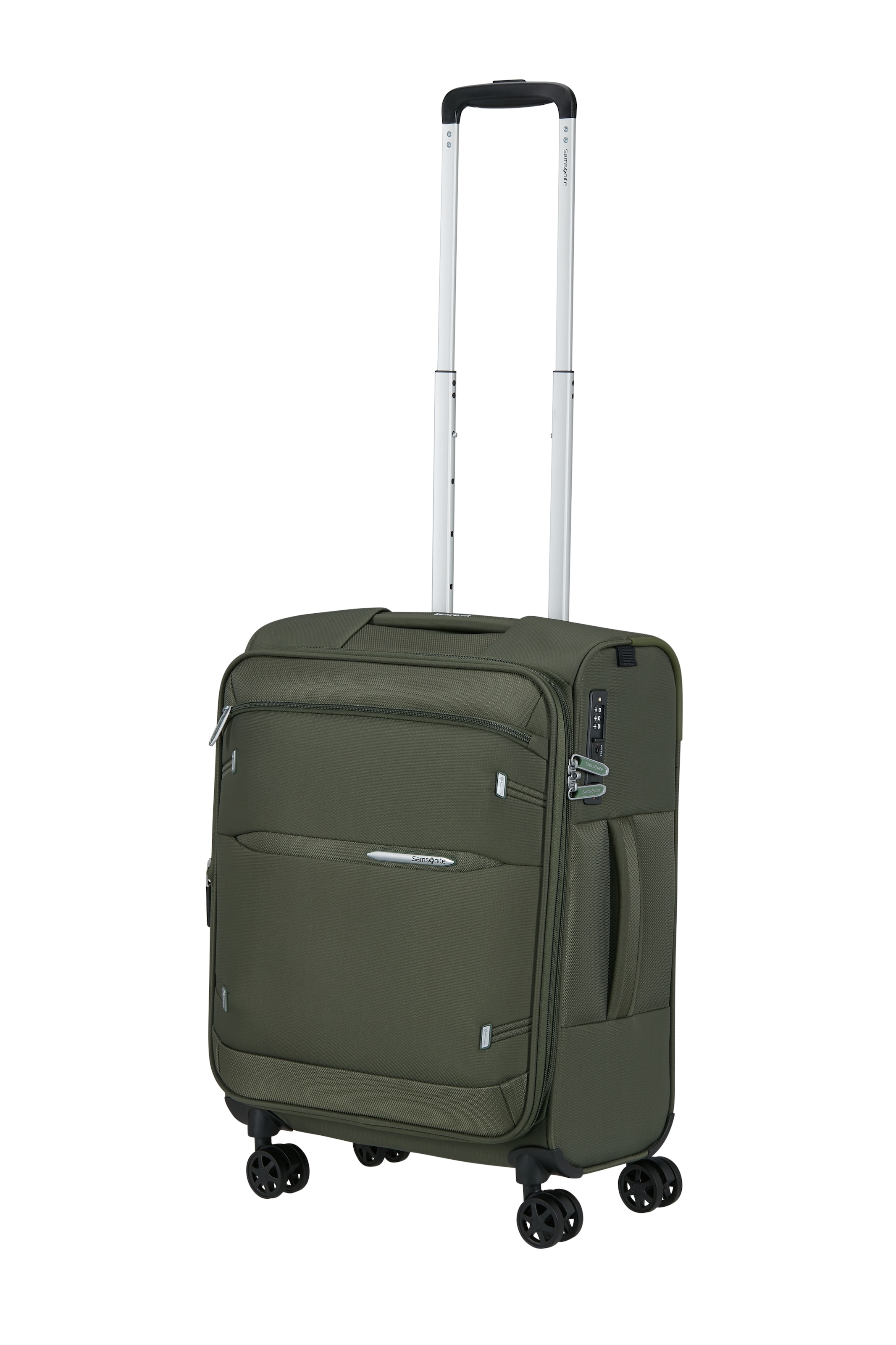 Samsonite Hartschalen-Trolley »GOTWIST« 42 l 4 Rollen mit Teleskopgriff und mehreren Tragegriffen, innen aus Polyester