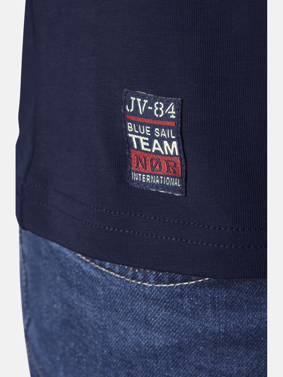 Jan Vanderstorm Rundhalsshirt »T-Shirt TERNO«, (1 tlg.)