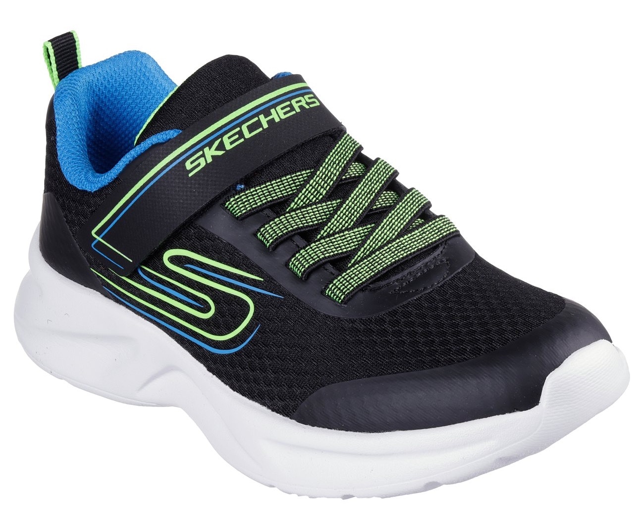 Skechers Kids Sneaker »DYNAMATIC«, Freizeitschuh mit Klettverschluss, Größenschablone zum Download