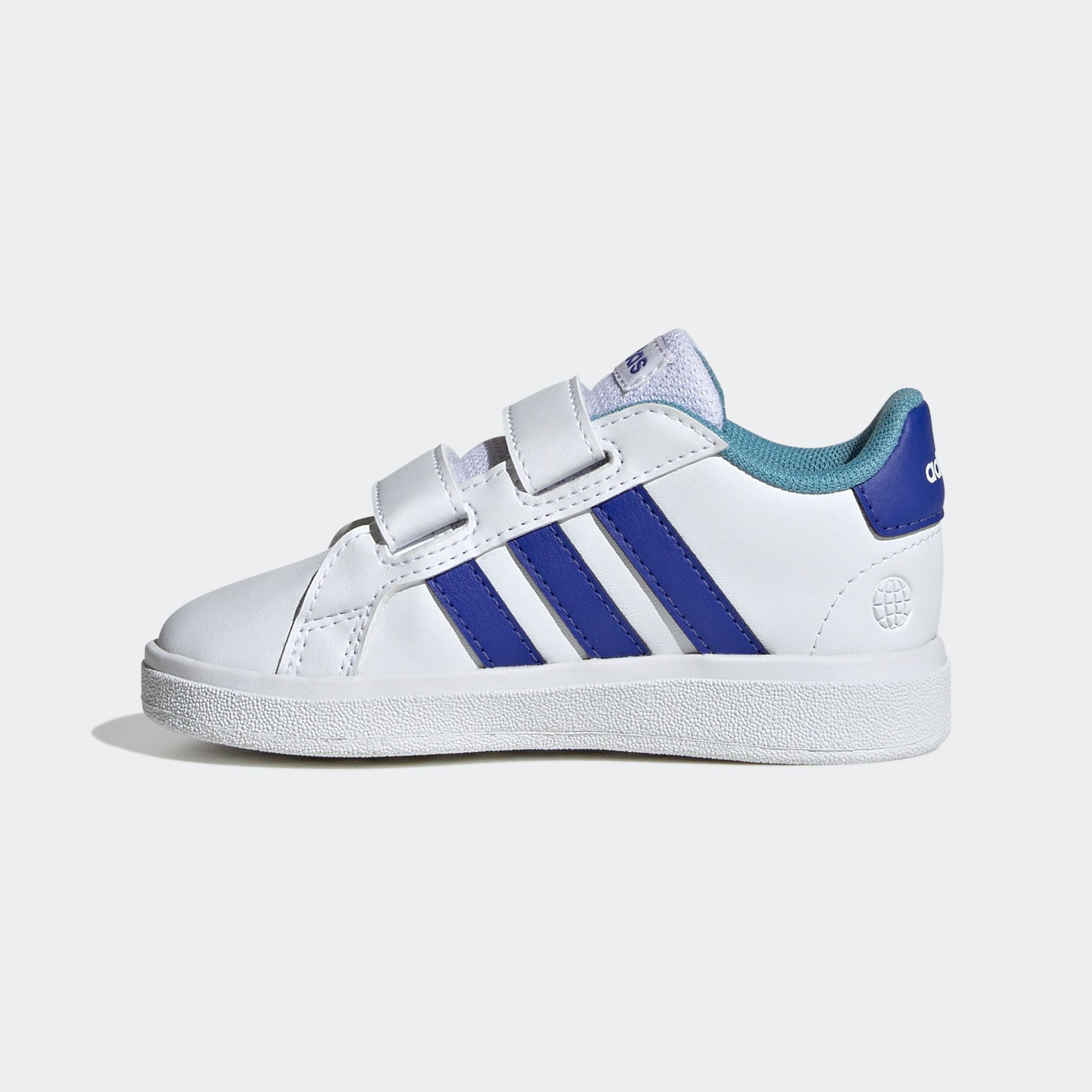 adidas Sportswear Sneaker »GRAND COURT LIFESTYLE HOOK AND LOOP«, für Kinder, Design auf den Spuren des adidas Superstar