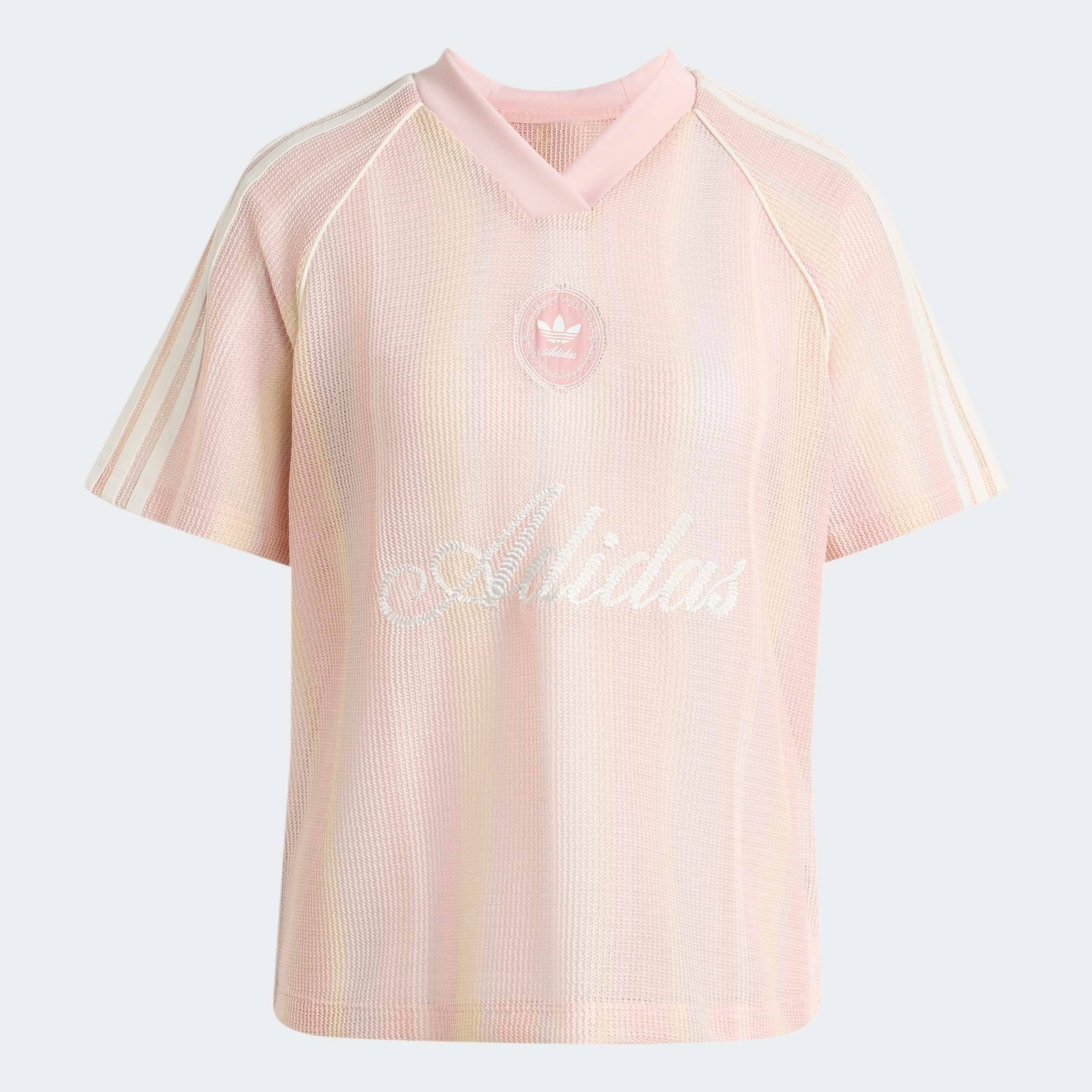 adidas Originals T-Shirt »ADIDAS ORIGINALS SUMMER GLOW OVERSIZE JERSEY, GEWIRKTES MATERIAL«
