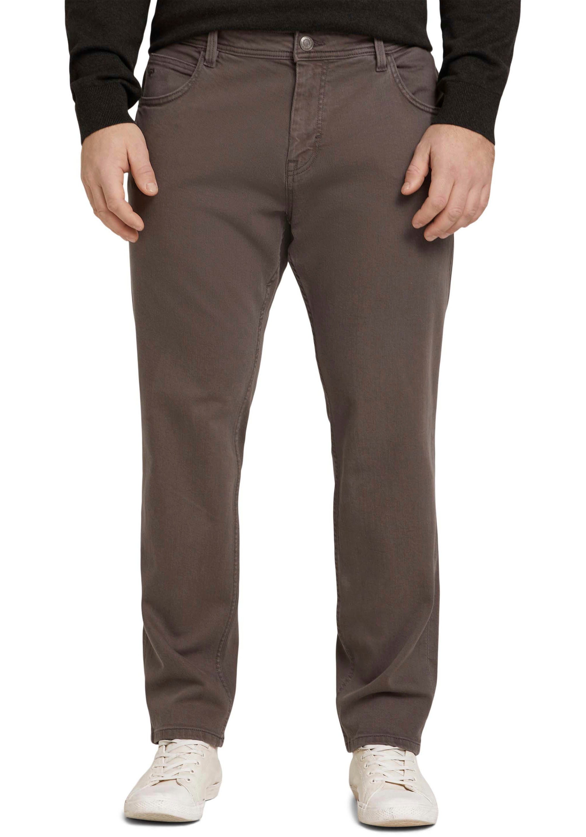 TOM TAILOR PLUS 5-Pocket-Hose, unifarben