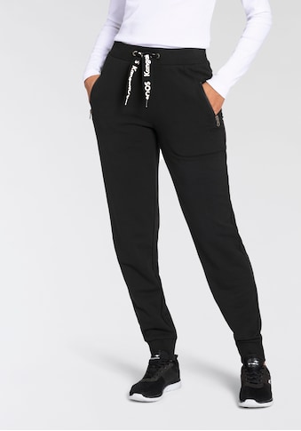 Jogger Pants, Sweatpants mit Zippertaschen und Logo String - NEUE-KOLLEKTION