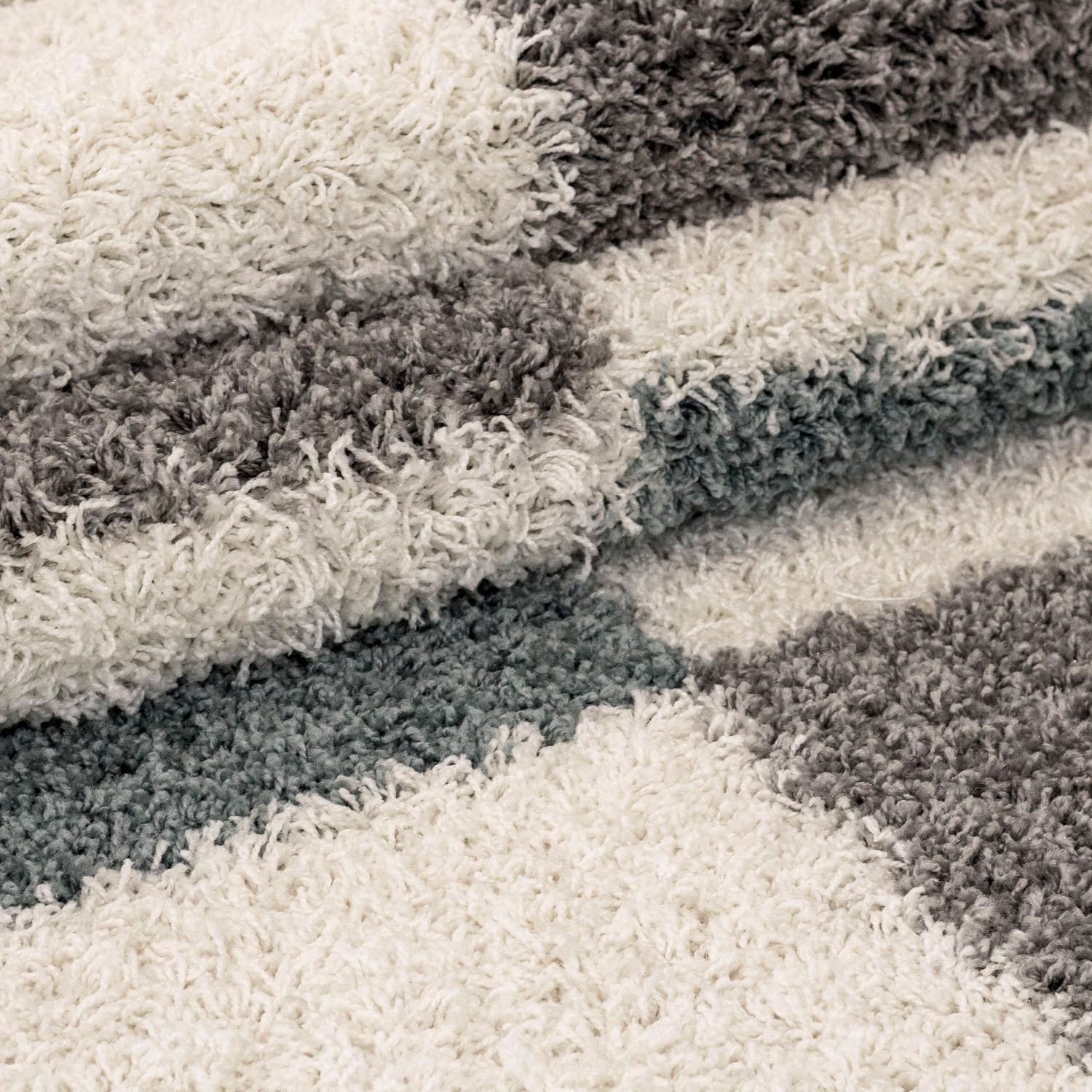 Ayyildiz Teppiche Hochflor-Teppich »Gala Shaggy 2505«, rechteckig, 30 mm Höhe, Langflor, Läufer, alle Räume, Wohnzimmer