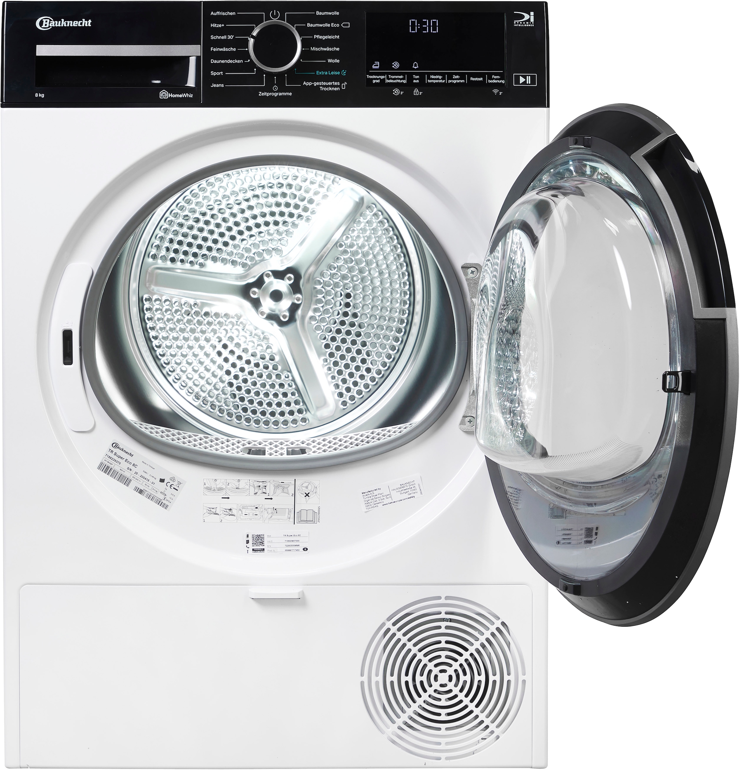 BAUKNECHT Wärmepumpentrockner »TR SUPER ECO 8C«, 8 kg
