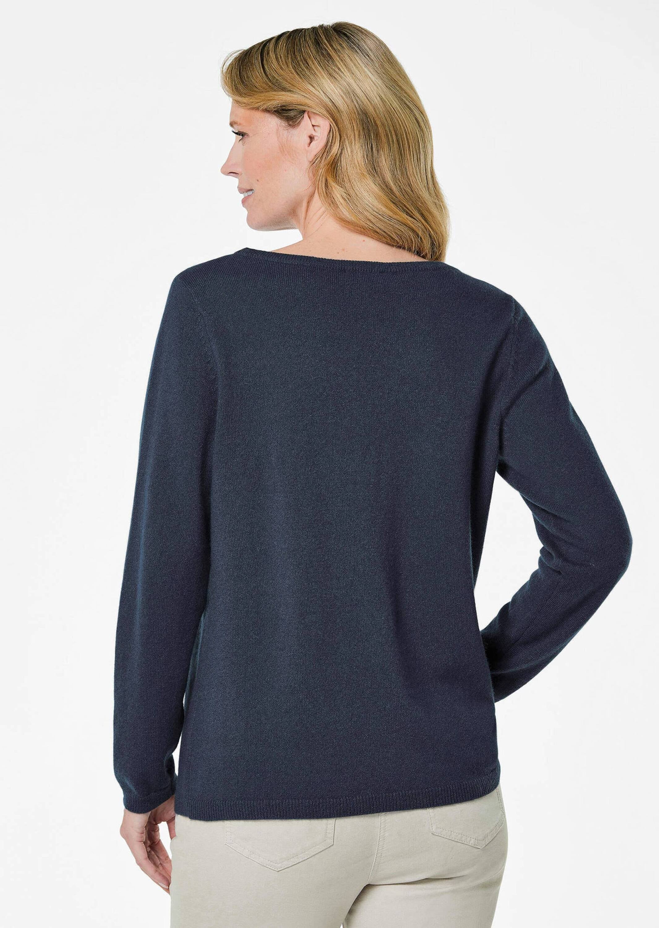 GOLDNER Strickpullover »Kaschmirpullover Kaschmirpullover mit U-Boot Ausschnitt«