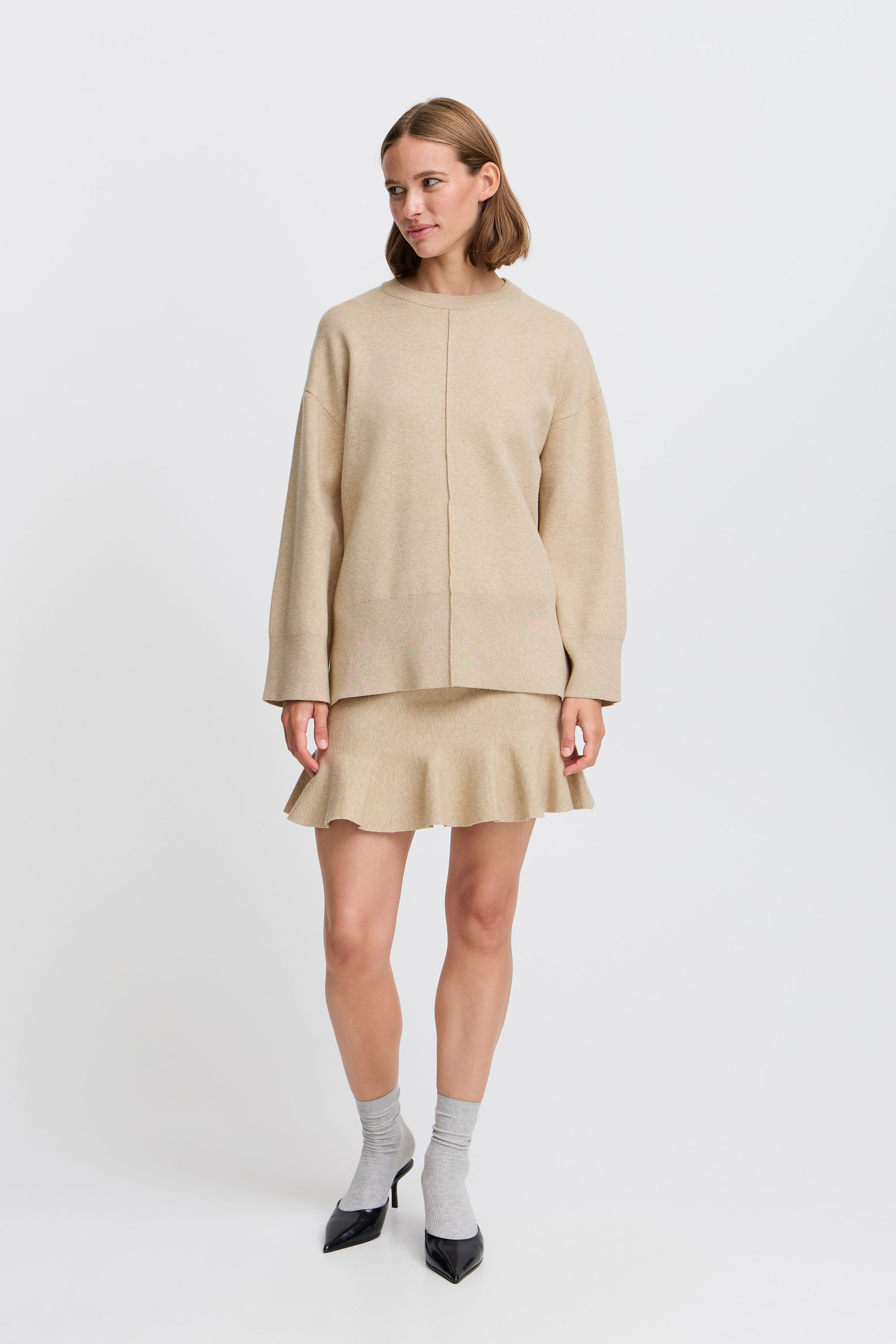 b.young Strickfleece-Pullover »Strickpullover BYOTARI JUMPER -«