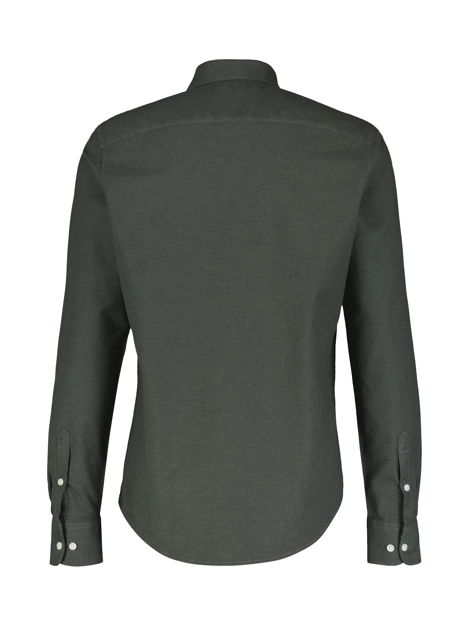 LERROS Langarmhemd »LERROS Oxfordhemd mit Stretchanteil und Button-down-Kragen«