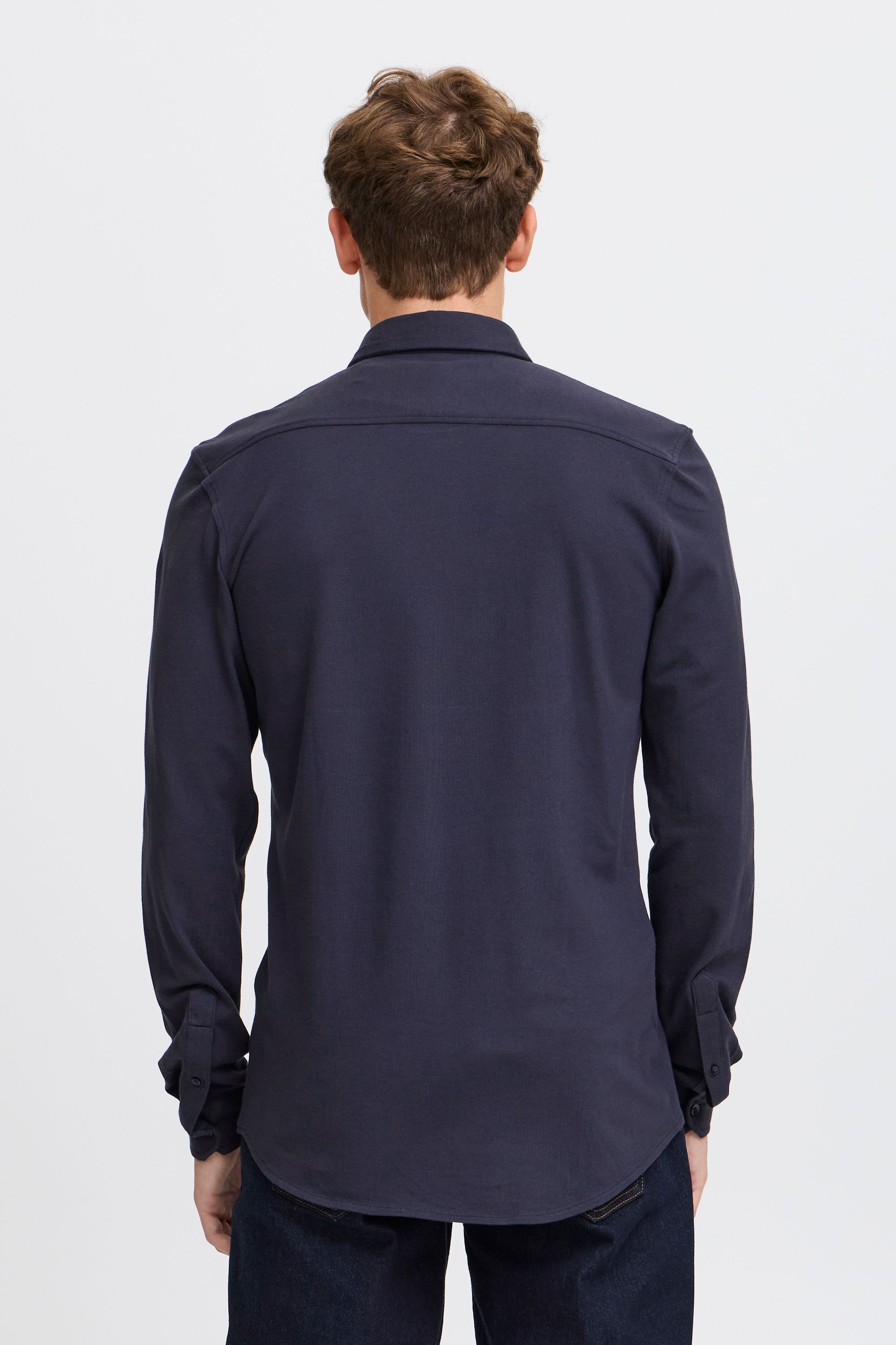 Casual Friday Businesshemd »Businesshemd CFARTHUR LS BU jersey piquet shirt«