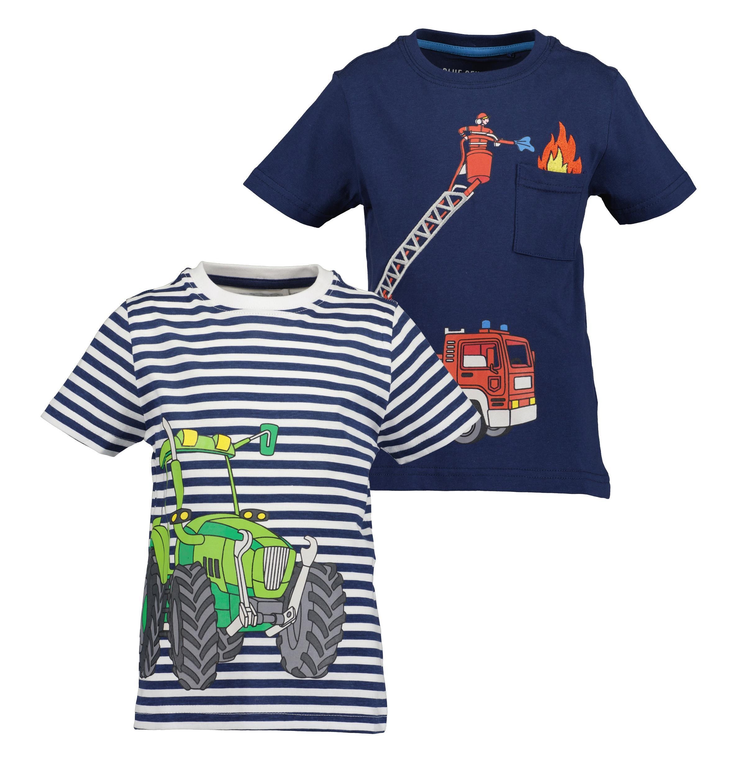 T-Shirt »Blue Seven T-Shirts REPEAT MARKETPLACE + ONLINE - 2er Pack«