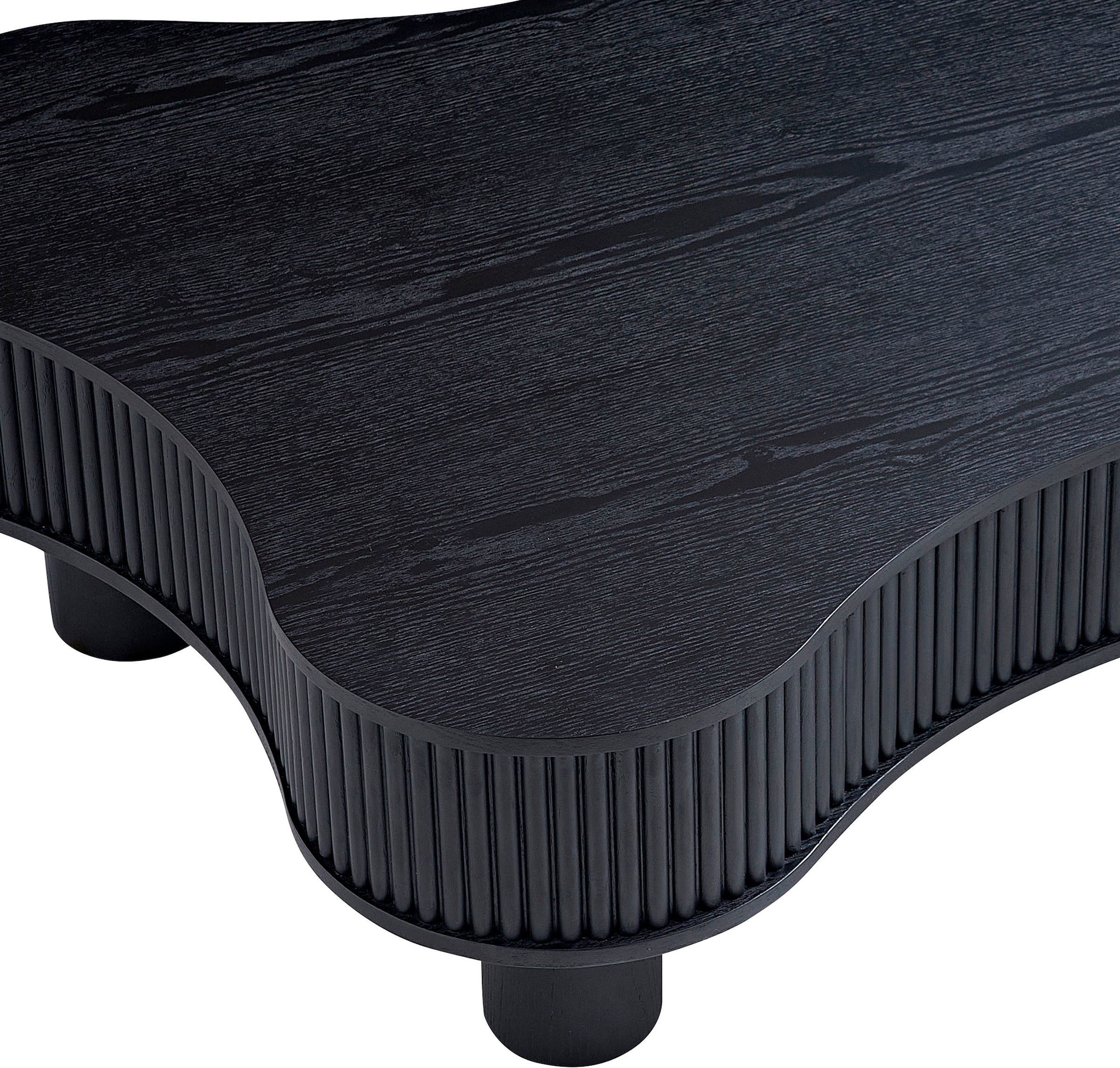 SalesFever Couchtisch, (1 St.), mit Massivholz-Lamellen