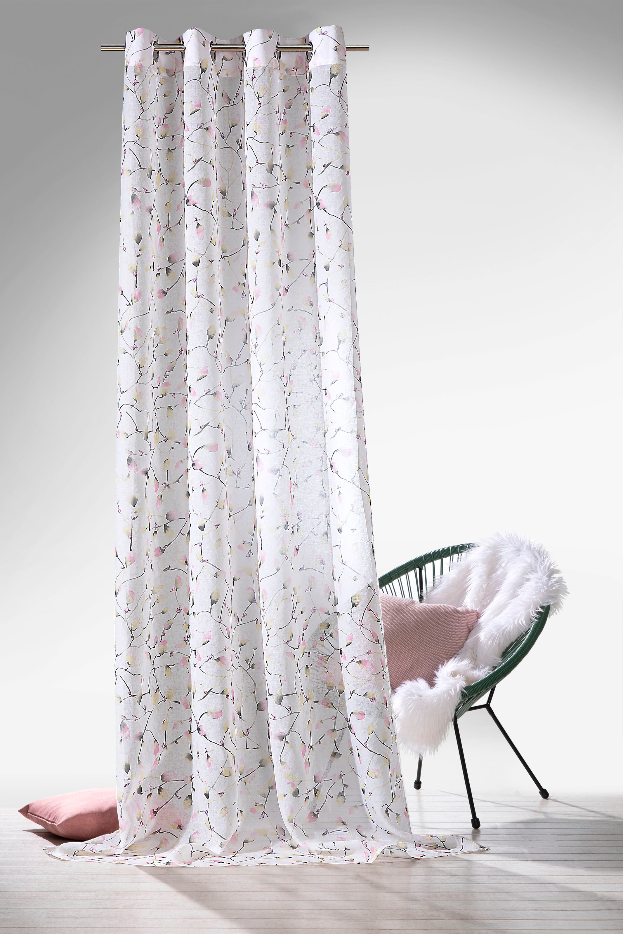 Weckbrodt Vorhang »Mila«, (1 OTTO Floralem online St.), Digitaldruck bei mit