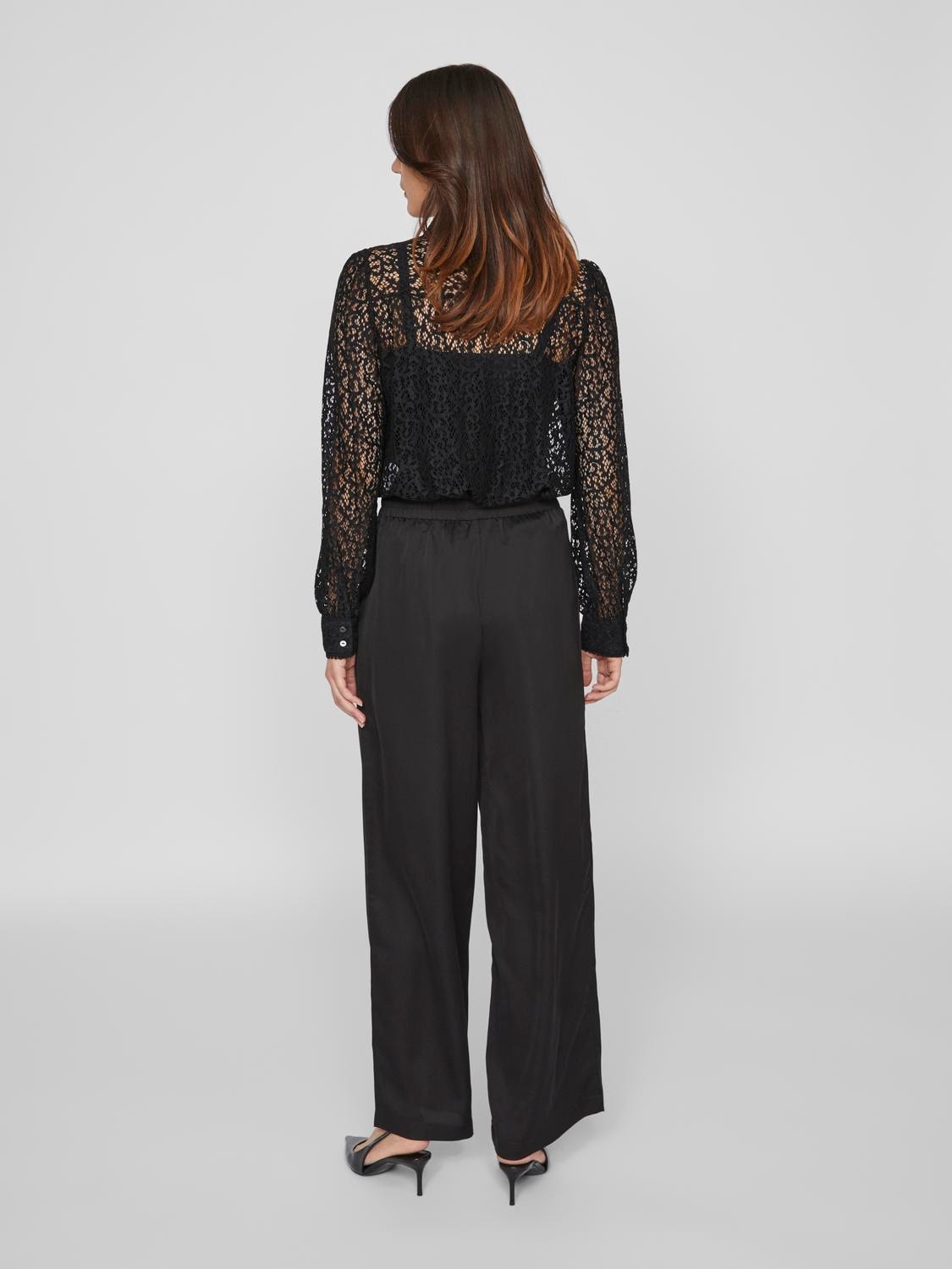 Vila Schlupfhose »VIELLETTE HW WIDE PANTS-NOOS«