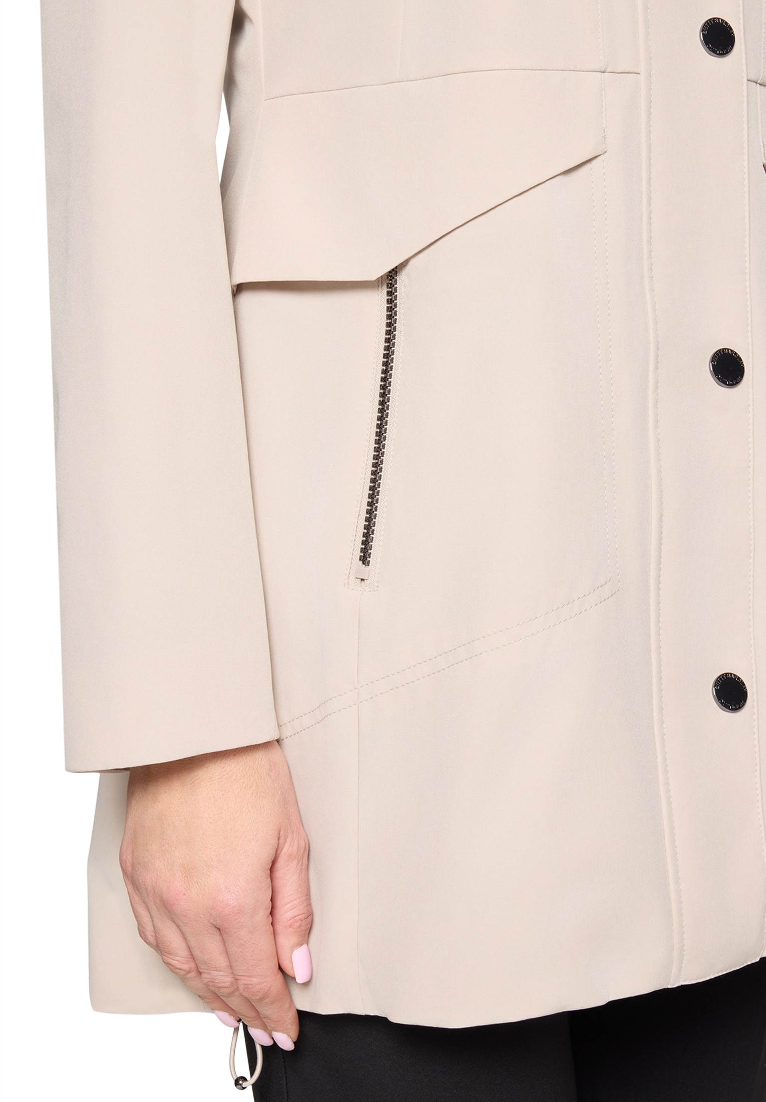 Betty Barclay Outdoorjacke »Outdoorjacke mit abnehmbarer Kapuze«