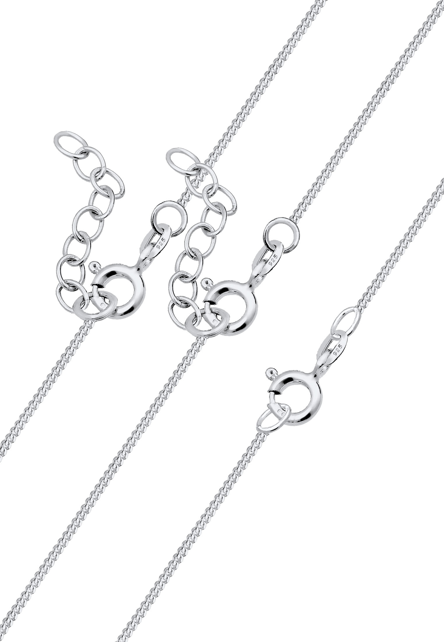 Elli Ketten-Set »Schmuckset Trio Herz Mutter Kind Cut Out Herz Set 925 Sterling Silver«