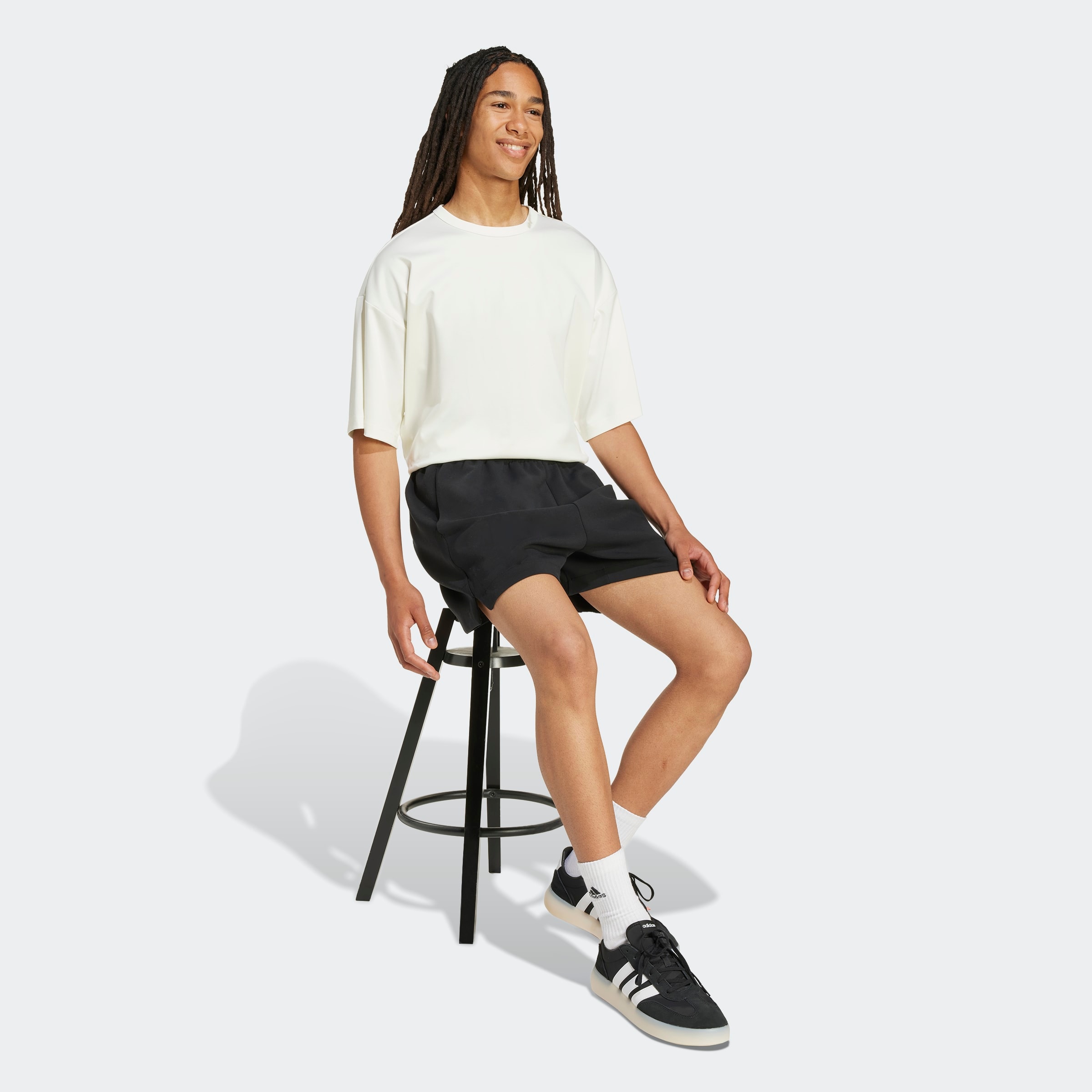 adidas Sportswear Shorts »SOFT LUX«  in Bermuda-Länge, normal-weite Passform