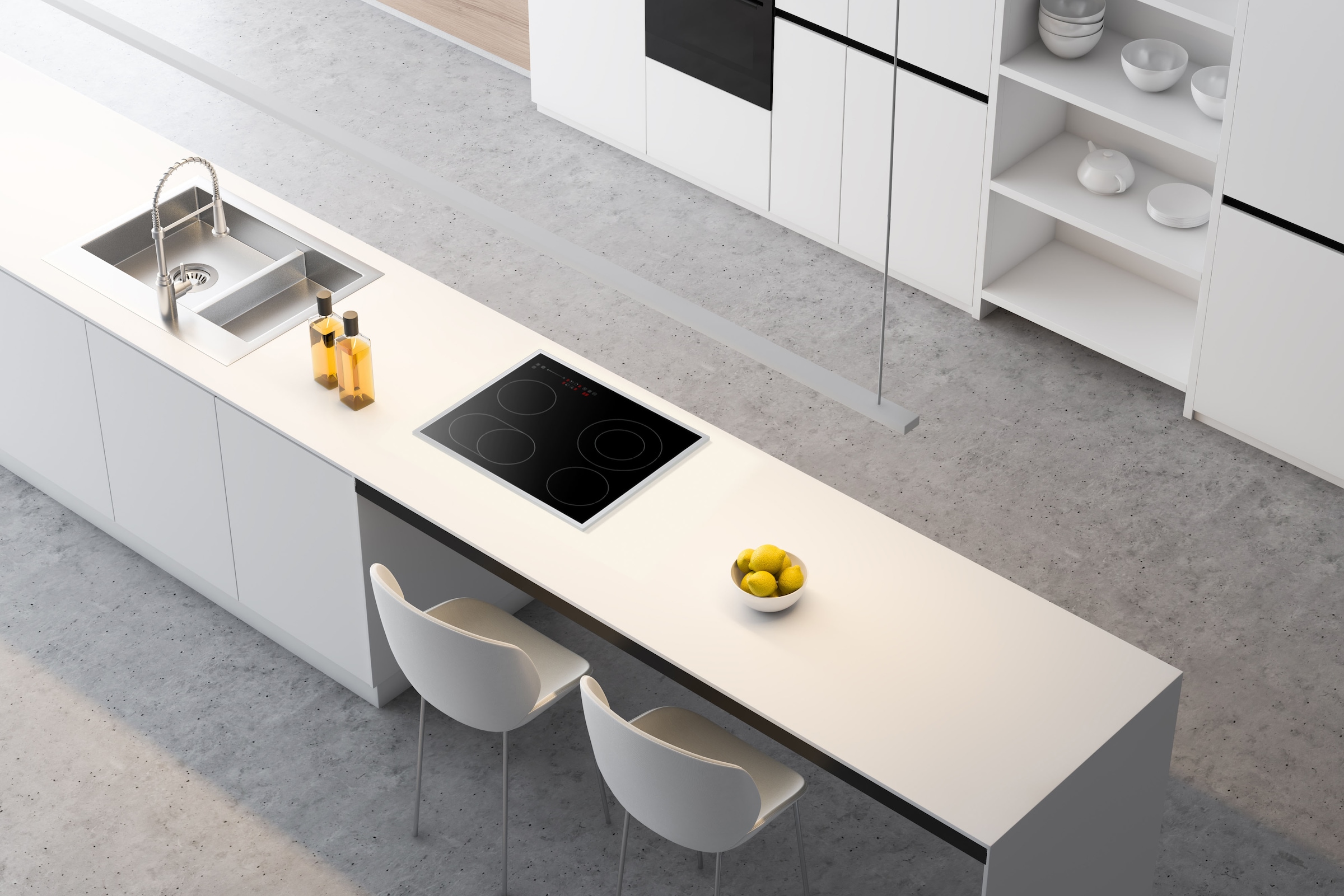 Hanseatic Elektro-Kochfeld »HC66072TS« Zweikreis und Bräterzone - für flexibles Kochen