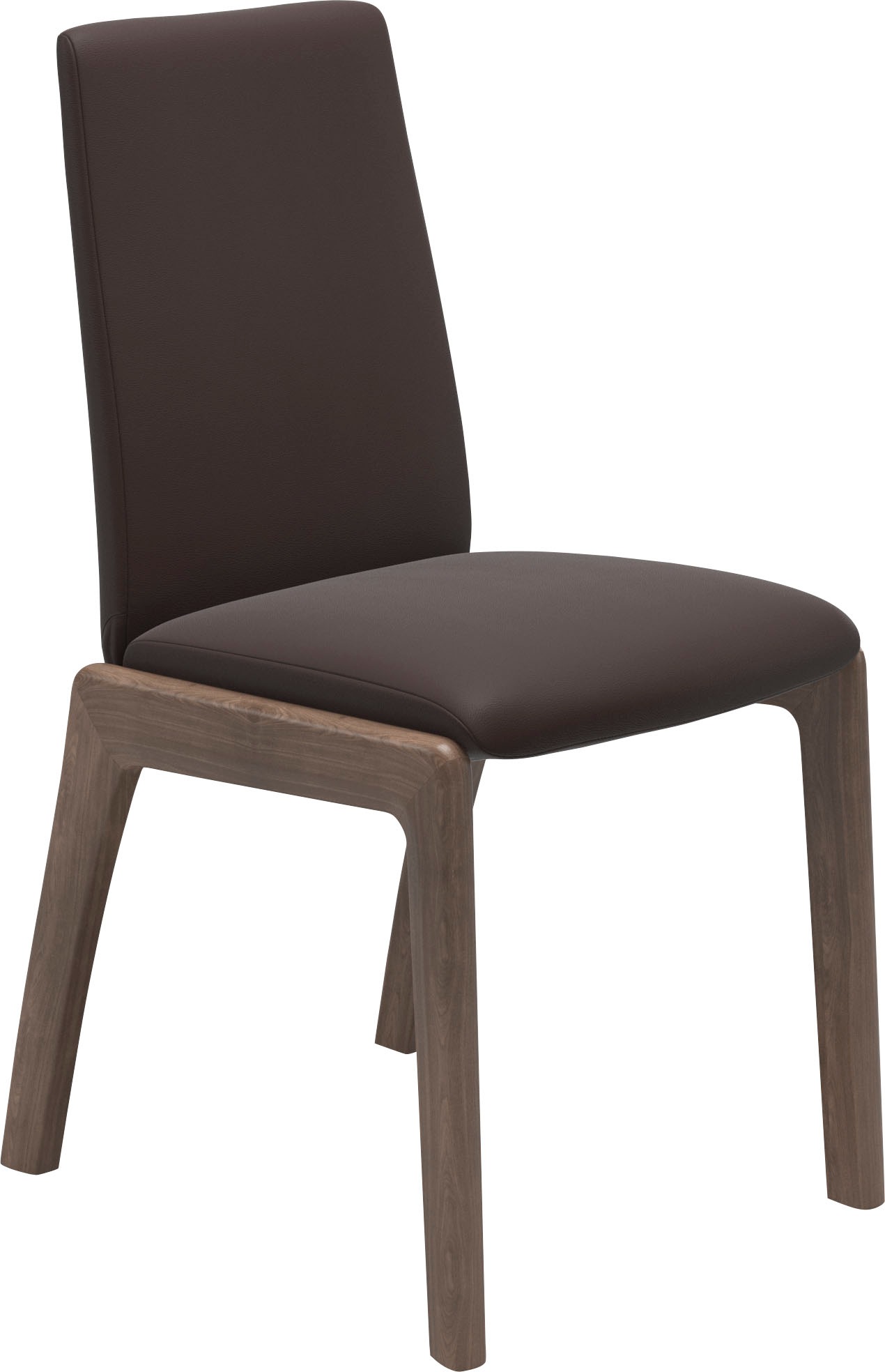 Stressless® Polsterstuhl »Laurel«, Leder PALOMA, Low Back, Größe M, mit abgerundeten Beinen in Walnuss