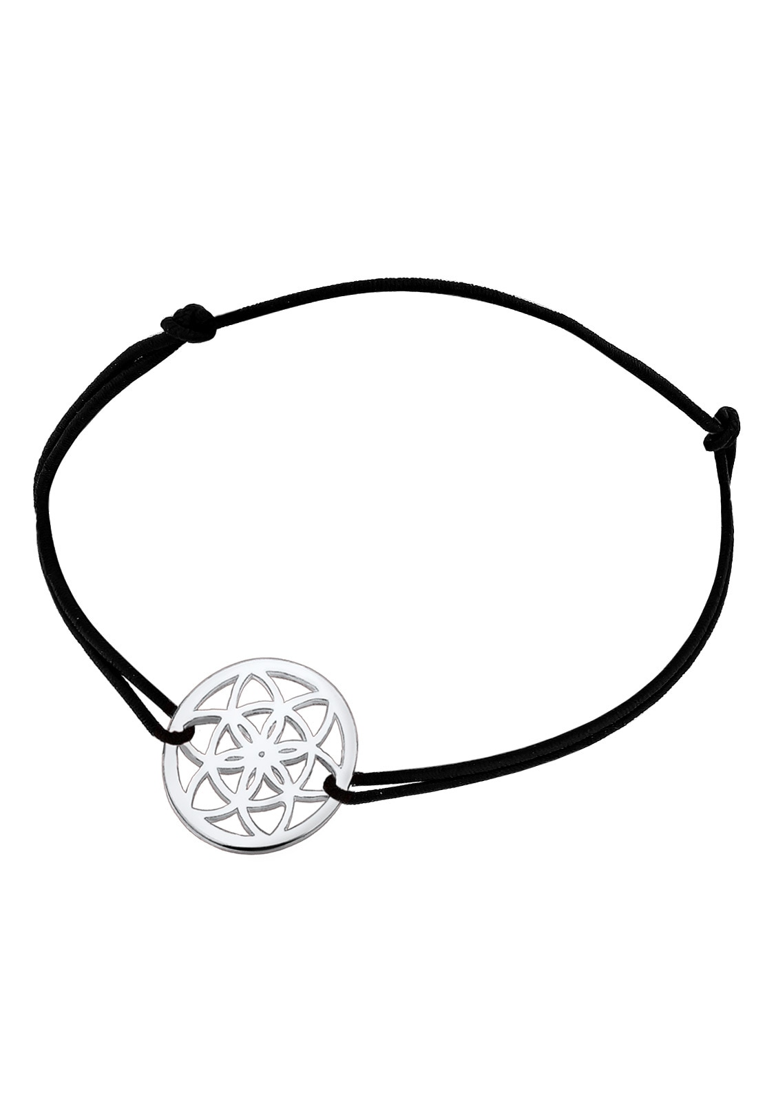 Elli Armkette »Armband Lebensblume Ornament 925 Sterling Silber«
