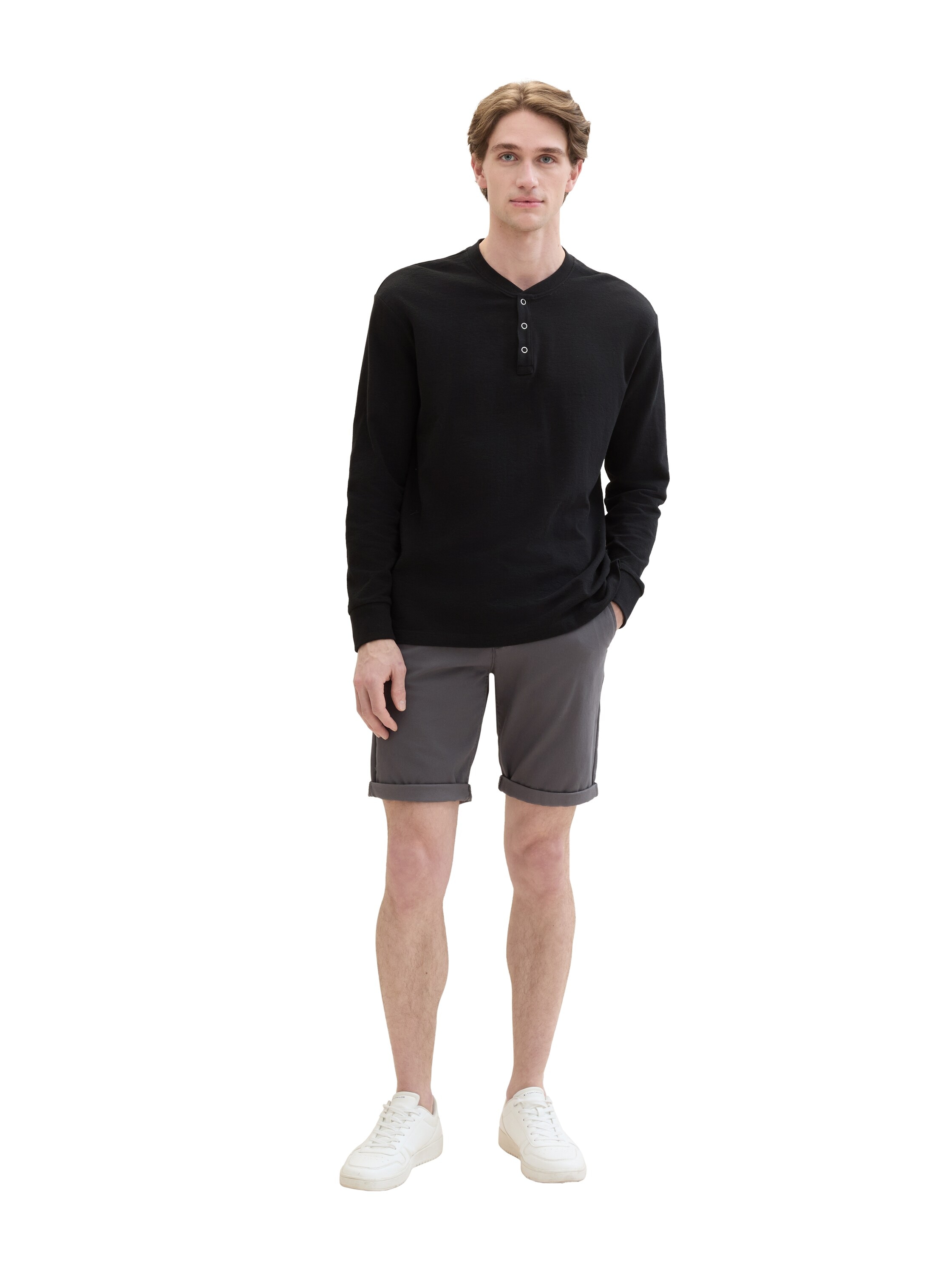 TOM TAILOR Bermudas, Sommerhose mit Paspeltasche
