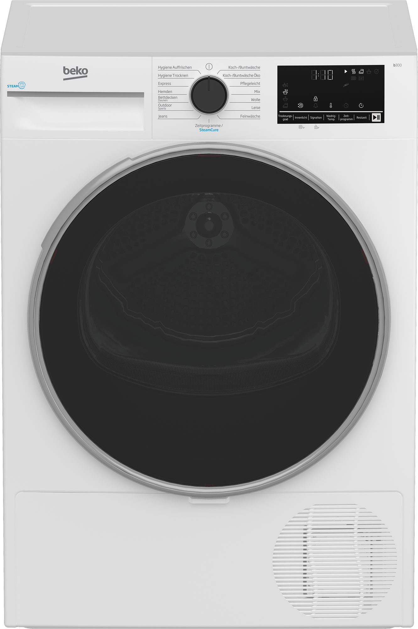 BEKO Wärmepumpentrockner »B3T42249S« SteamCure-Dampffunktion für schonende Pflege und Frische