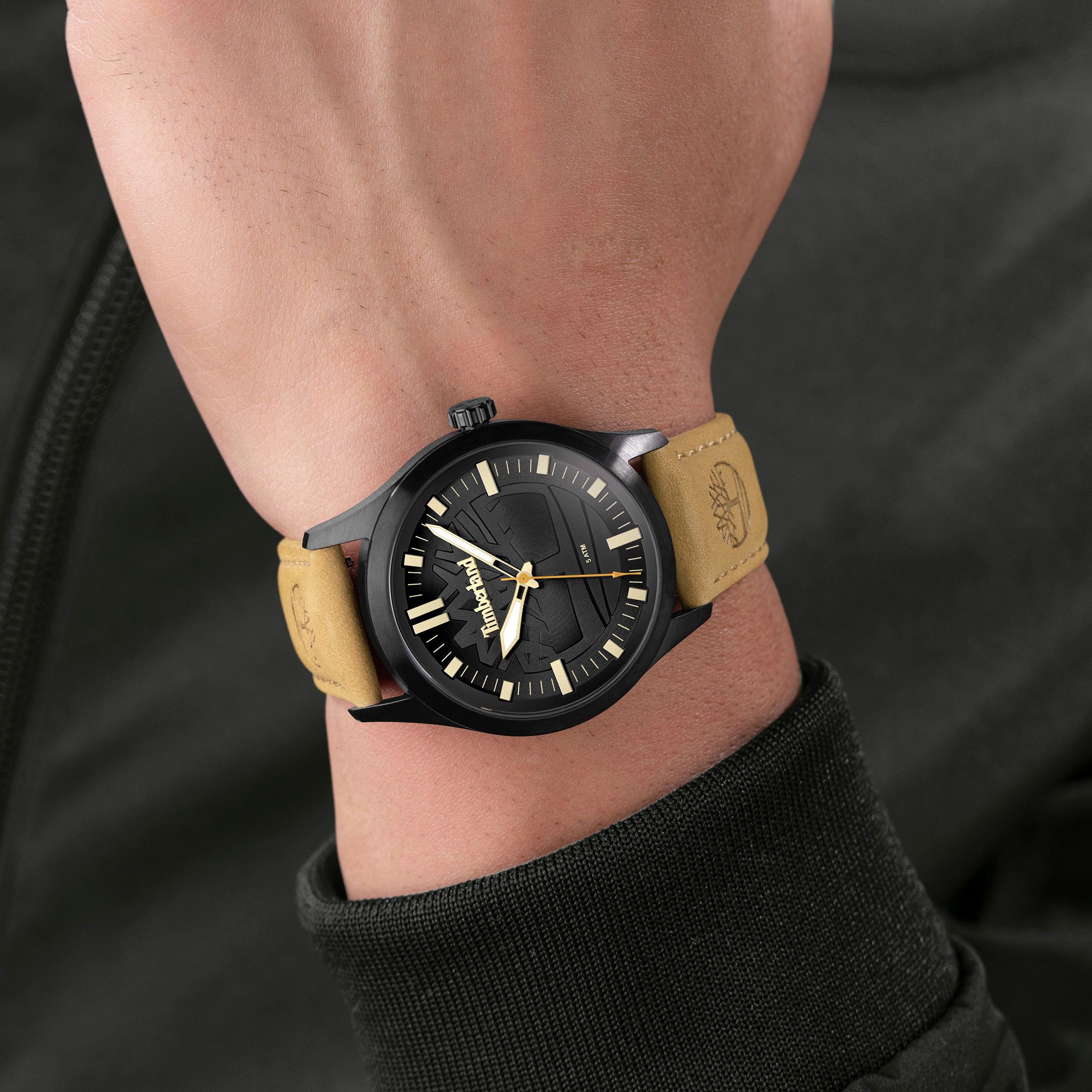Timberland Quarzuhr »RAMBUSH«, Armbanduhr, Herrenuhr, Damenuhr