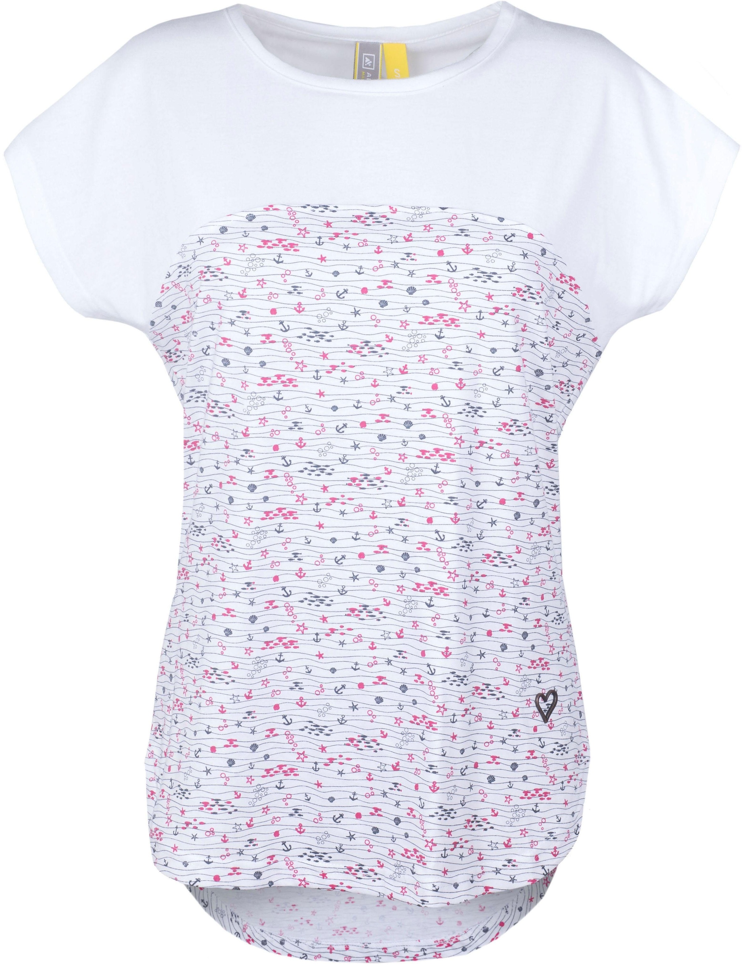 Alife & Kickin T-Shirt, trendy Longshirt mit Streifen-oder Musterprints