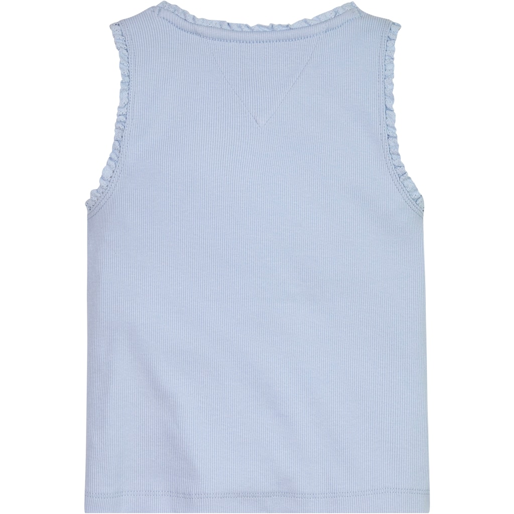 Tommy Hilfiger T-Shirt »ESSENTIAL RIB LACE TANK TOP«