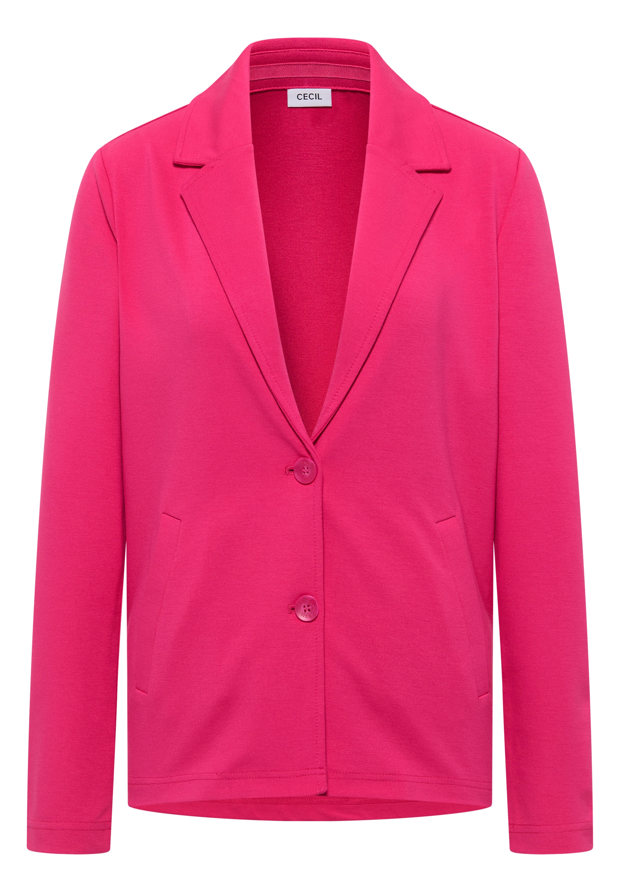 Cecil Sweatblazer mit Knopfverschluss und Viskose