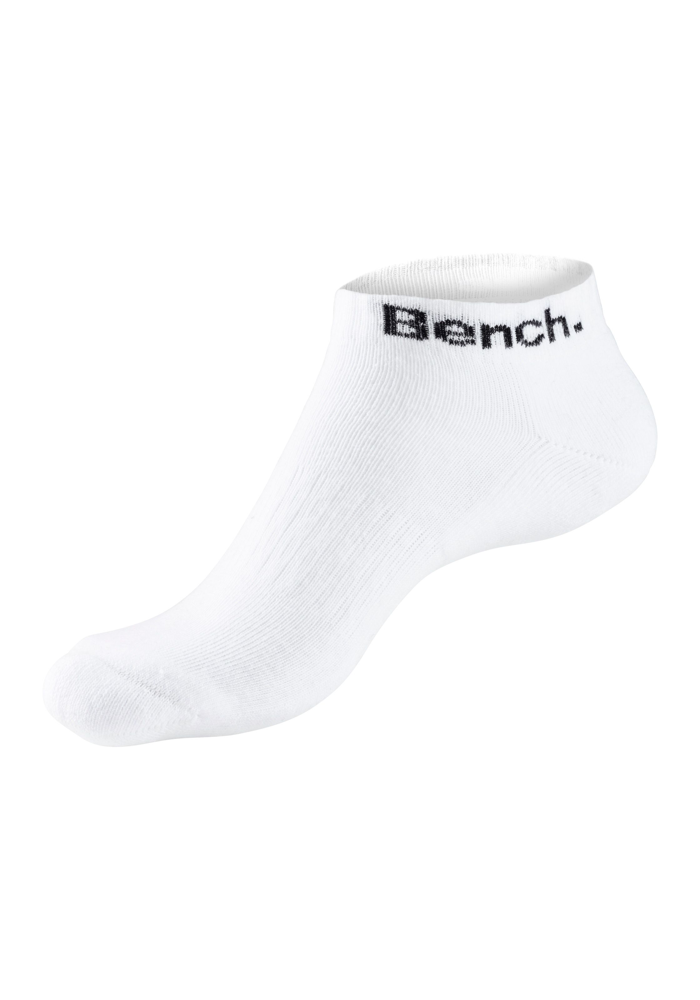 Bench. Sportsocken, (Packung, 12 Paar), Tennis Kurzsocken mit Halbfußfrottee