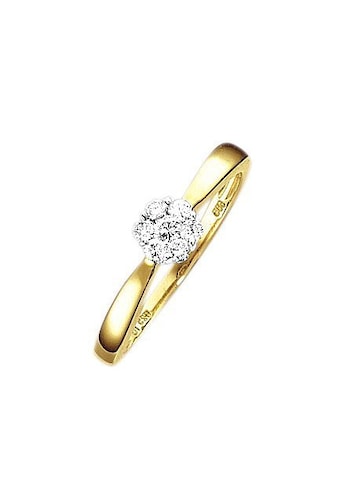 Firetti Verlobungsring »Vorsteckring, Ringkopf ca. 5,5 mm breit«, mit Diamanten kaufen